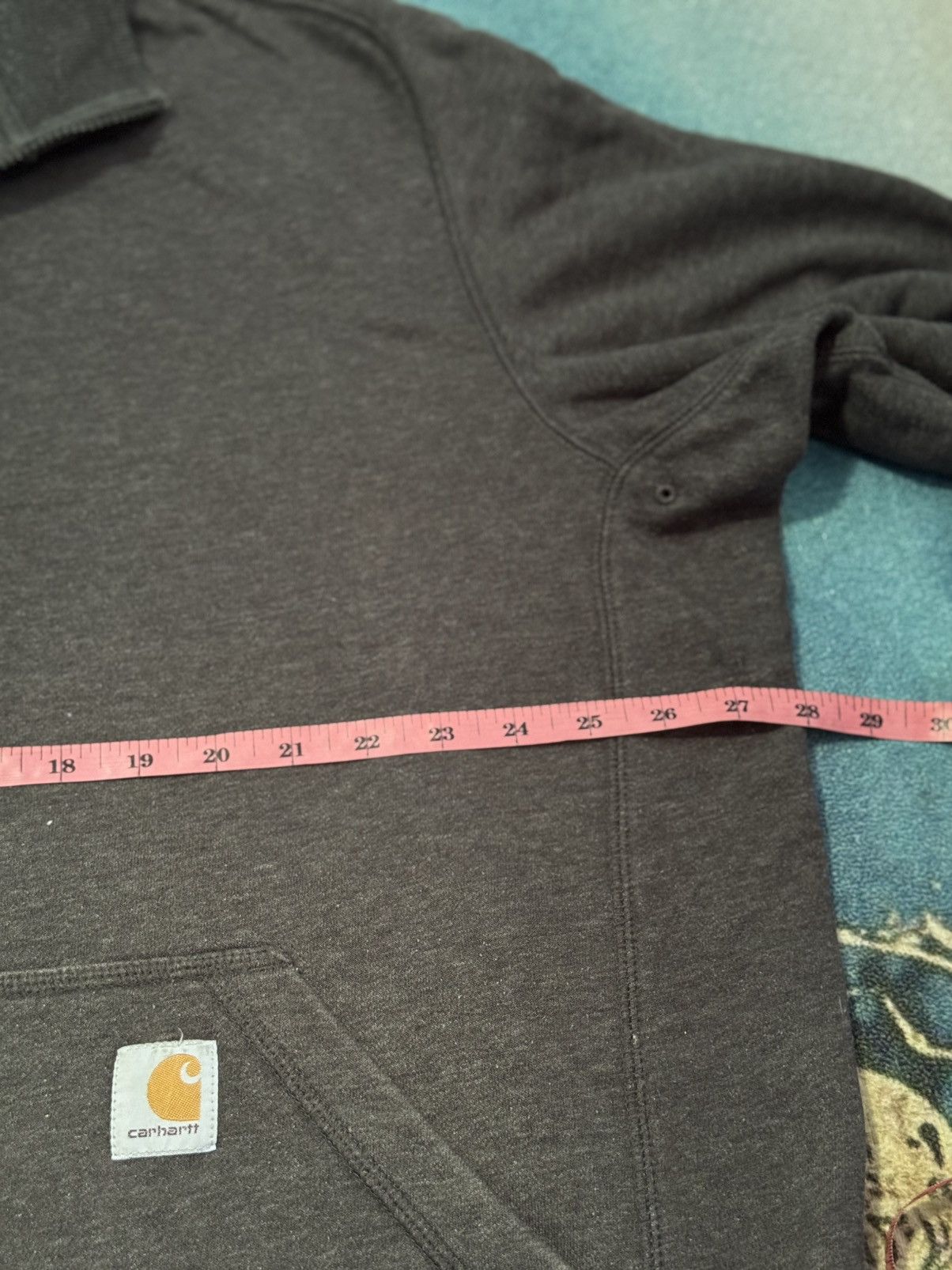 Carhartt Carhartt Midweight 1/4-Zip Mock Neck Sweatshirt Size US XXL / EU 58 / 5 - 7 Thumbnail