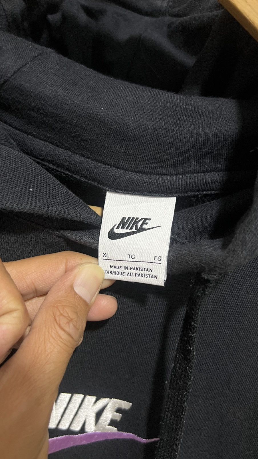 Nike Nike Centre Swoosh Hoodie Size US XL / EU 56 / 4 - 7 Thumbnail
