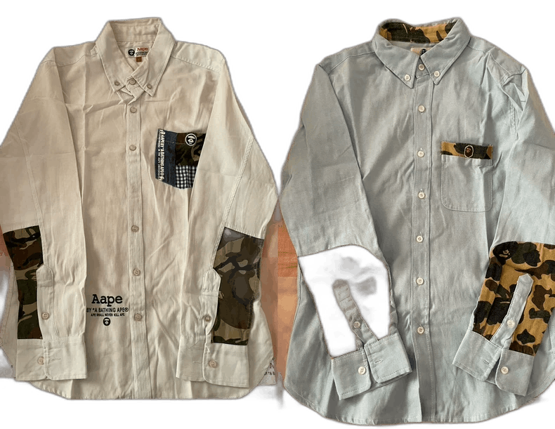 Bape aape bape long sleeve shirts Size US L / EU 52-54 / 3 - 1 Thumbnail