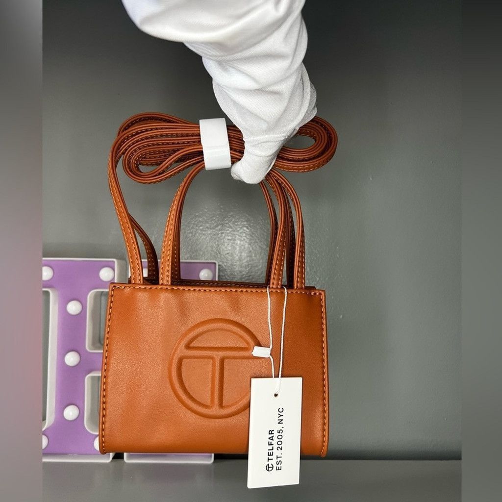 Telfar Small tan telfar shopping bag Size ONE SIZE - 11 Thumbnail