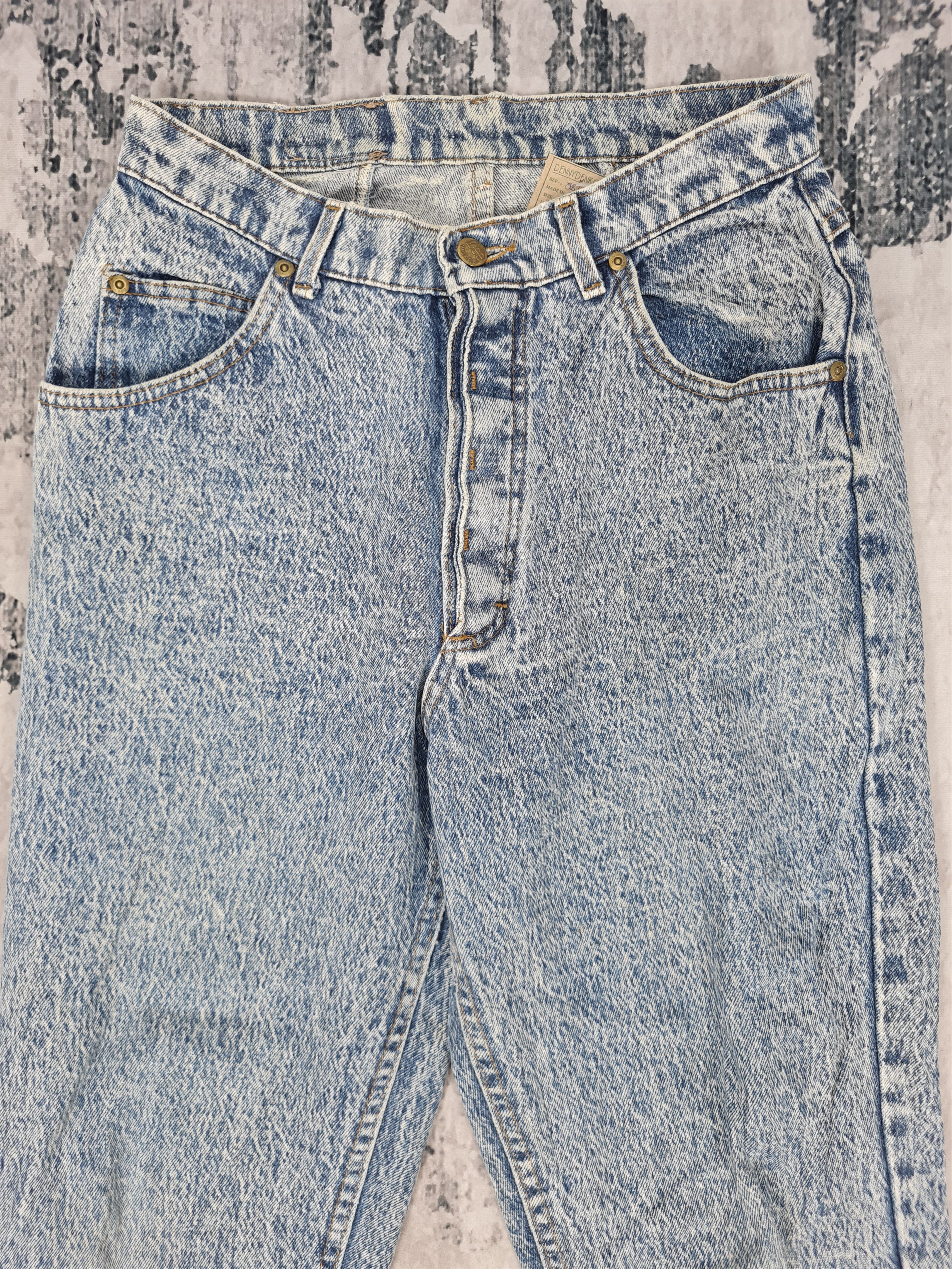 Lee Vtg 80's LEE RIDERS Acid Wash Moms Jeans 29x27 JB0123 Size 29" - 7 Thumbnail