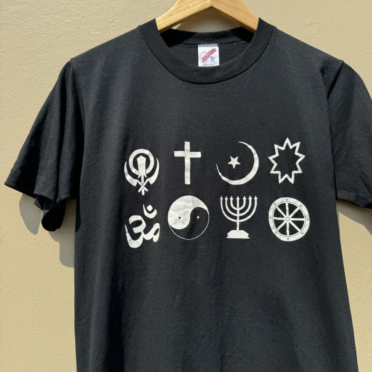 Vintage Vintage Religious symbol 90s t shirt Size US M / EU 48-50 / 2 - 3 Thumbnail