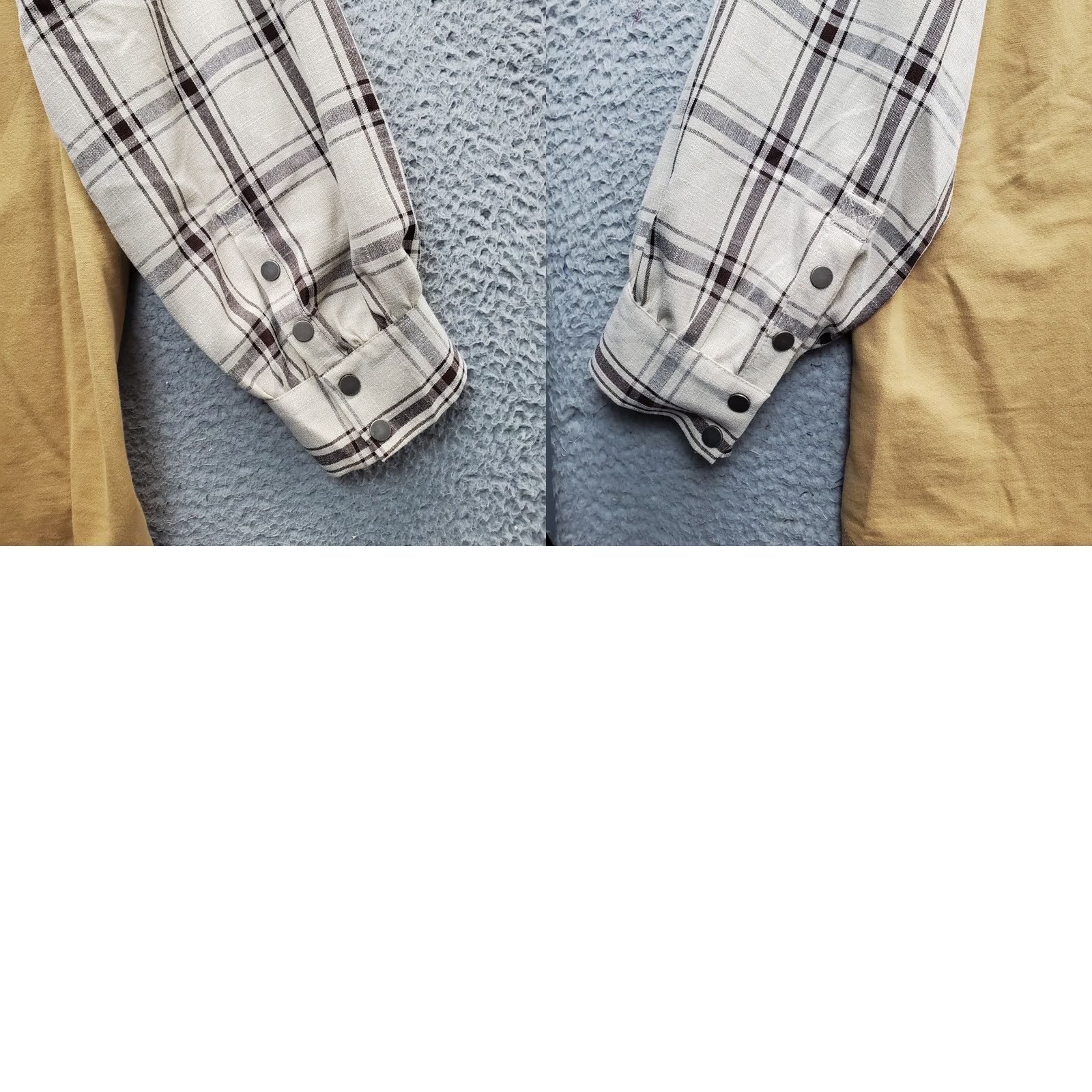 Vintage Listicle Shacket Womens Large Multi Collared Snap Front Oversized Fit Size L / US 10 / IT 46 - 8 Thumbnail