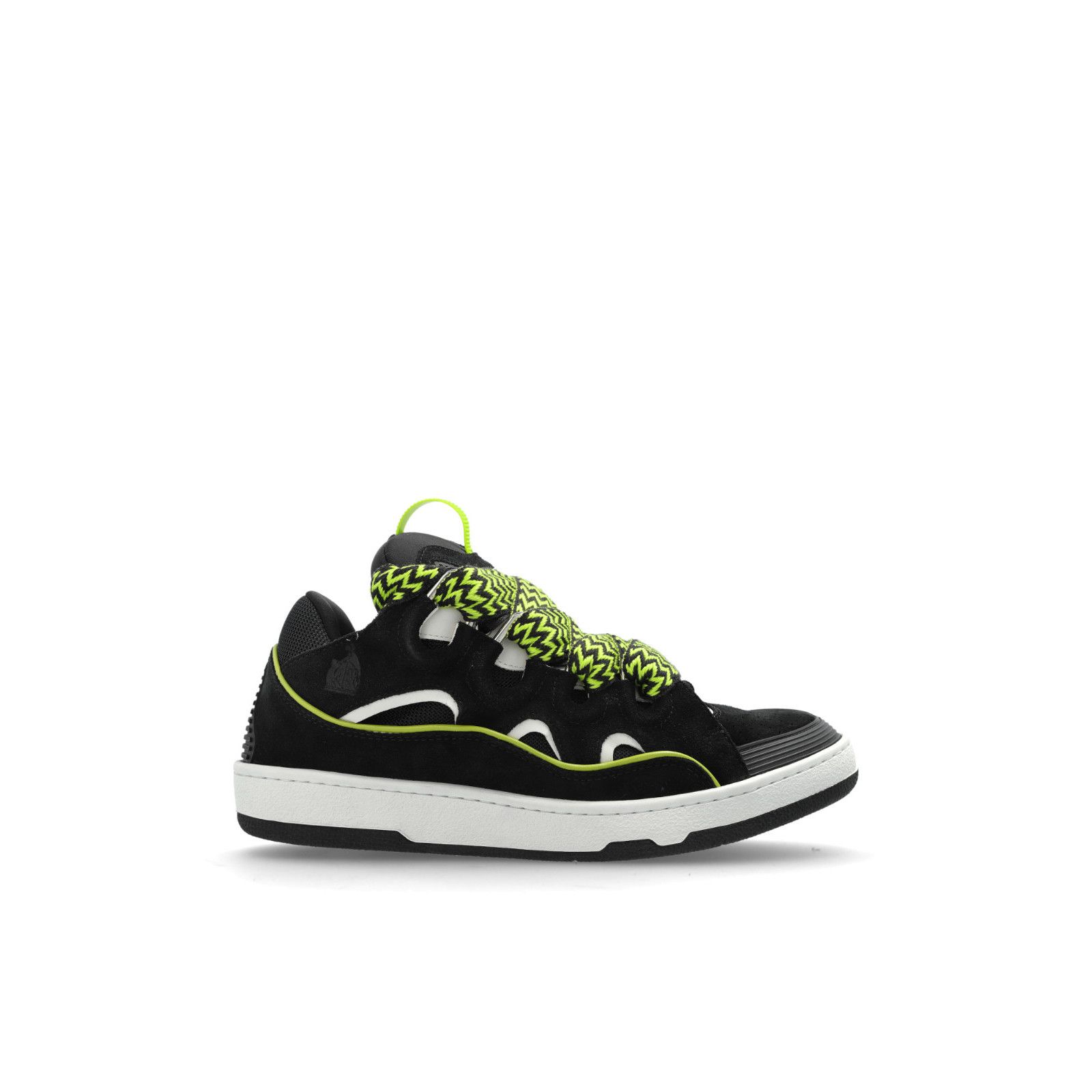 Lanvin Lanvin Curb Oversized Black Leather Sneakers New & Authenti Size US 9 / EU 42 - 5 Thumbnail