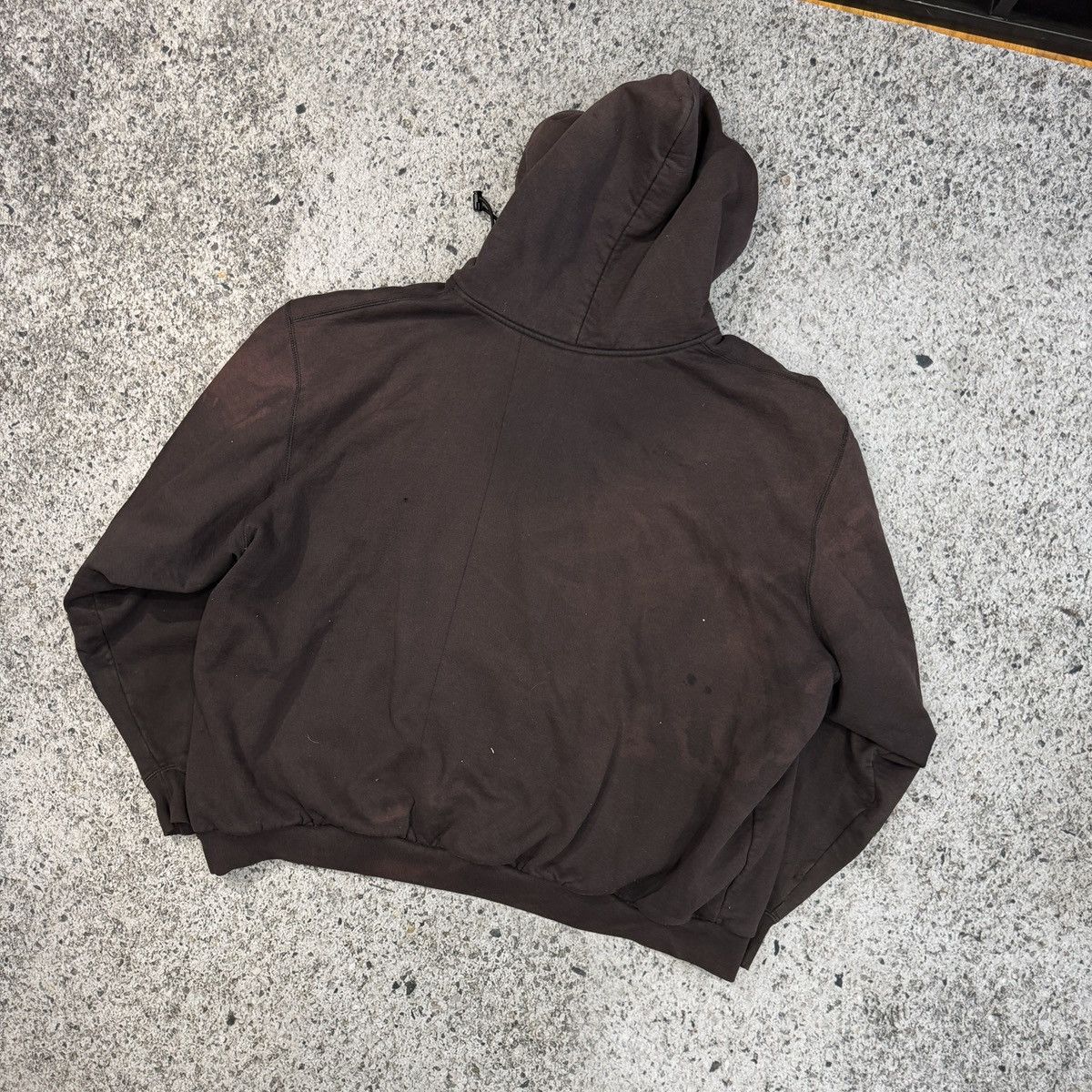 Vintage Carhartt Thrashed Faded Thermal Lined Zip Hoodie ERD GRUNGE Size US XXL / EU 58 / 5 - 14 Thumbnail