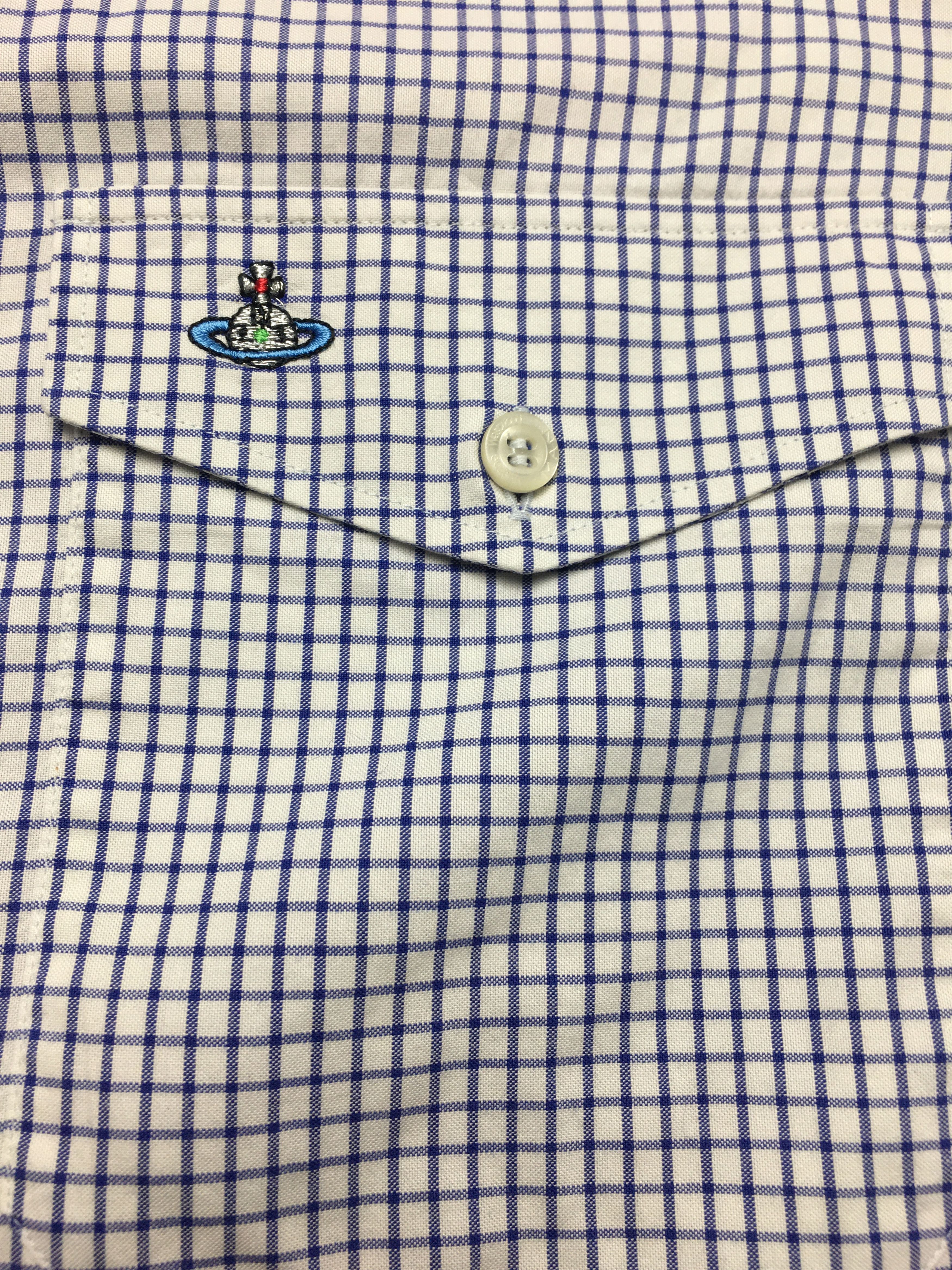Vivienne Westwood Vivienne Westwood Checkered Short Sleeve Mens Shirt Size III Size US M / EU 48-50 / 2 - 6 Thumbnail