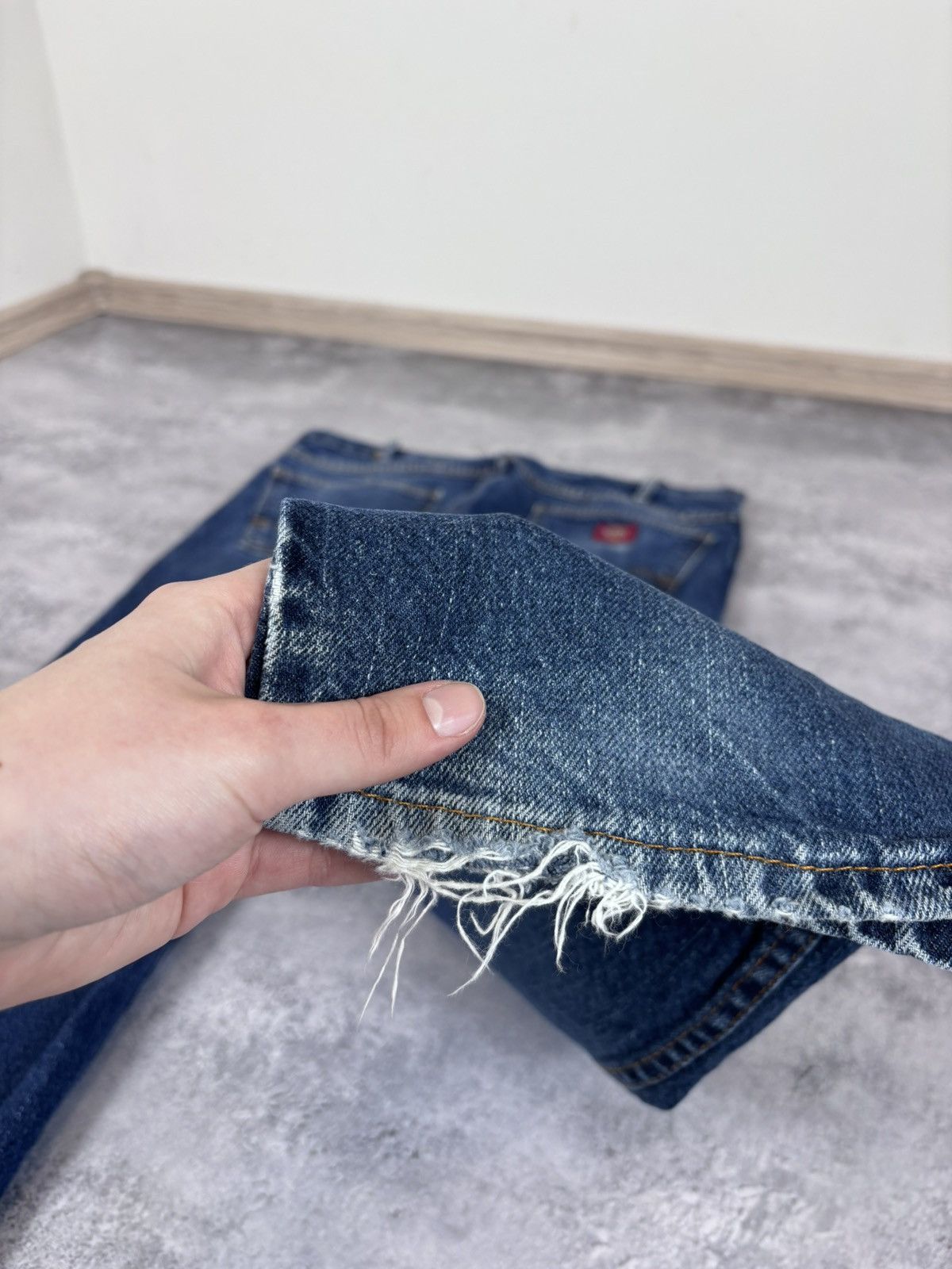 Dickies Vintage Dickies Men’s Indigo Blue Hype Denim Jeans Size US 38 / EU 54 - 5 Thumbnail