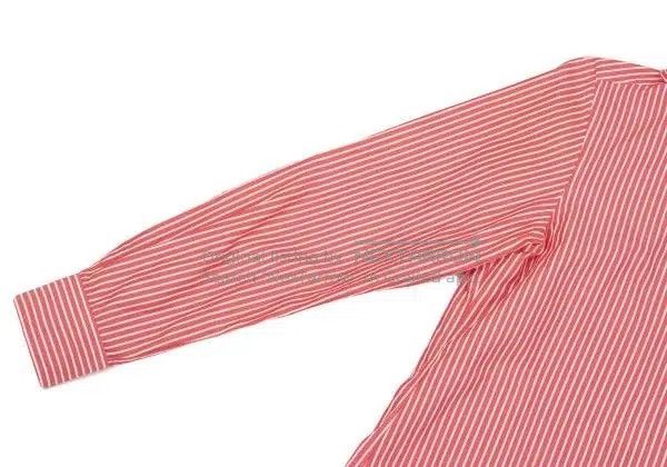 Comme des Garcons Comme Des Garcons Red vintage striped design shirt Size M / US 6-8 / IT 42-44 - 5 Thumbnail