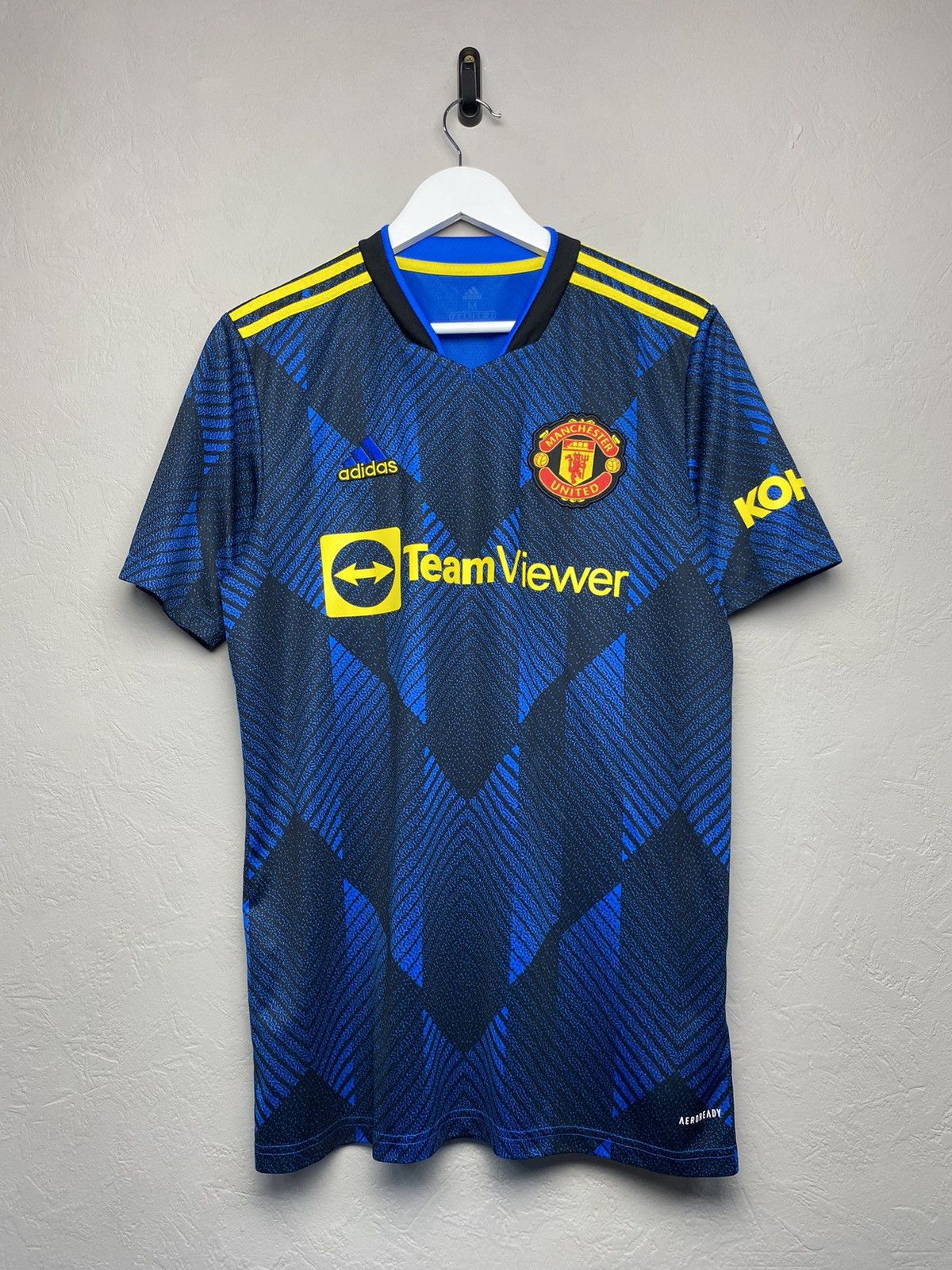 ADIDAS 2021/22 MANCHESTER UNITED THIRD FOOTBALL SHIRT JERSEY