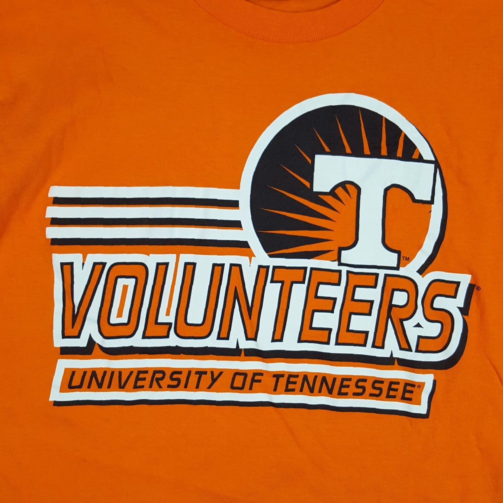 Vintage VINTAGE Universal Tennessee Volunteers Y2K Football T-Shirt Men's Medium Orange 90s Retro Size US M / EU 48-50 / 2 - 2 Thumbnail