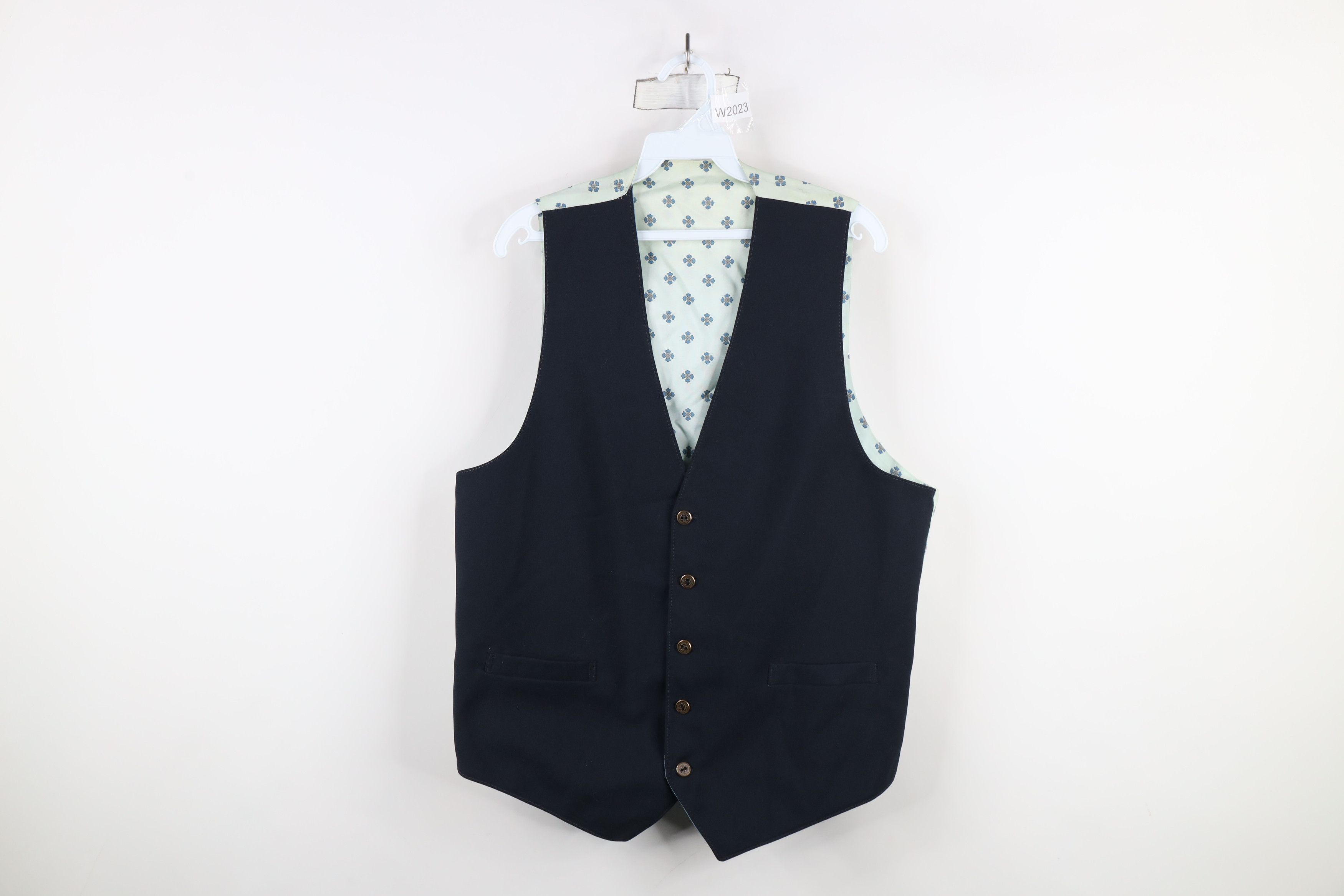 Vintage Vintage 60s 70s Streetwear Buckle Back Suit Vest Jacket Size US L / EU 52-54 / 3 - 1 Thumbnail