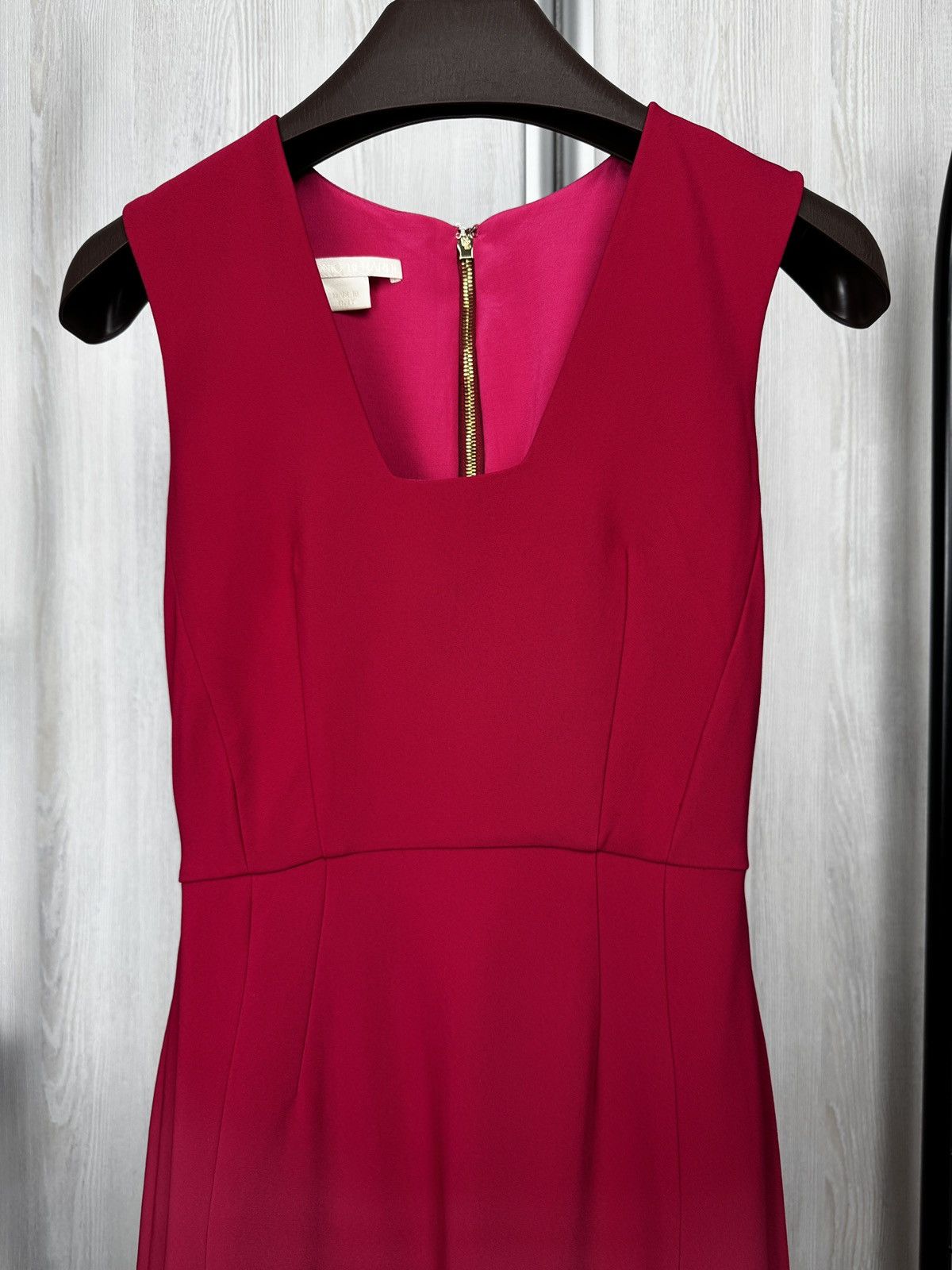 Antonio Berardi Antonio Berardi Square Neckline Midi Length red Dress Size XS / US 0-2 / IT 36-38 - 2 Thumbnail