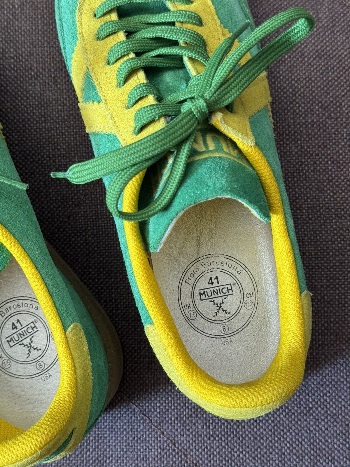 Penalty Munich From Barcelona y2k Brazil Suede Leather Low Sneakers Size US 8 / EU 41 - 10 Thumbnail