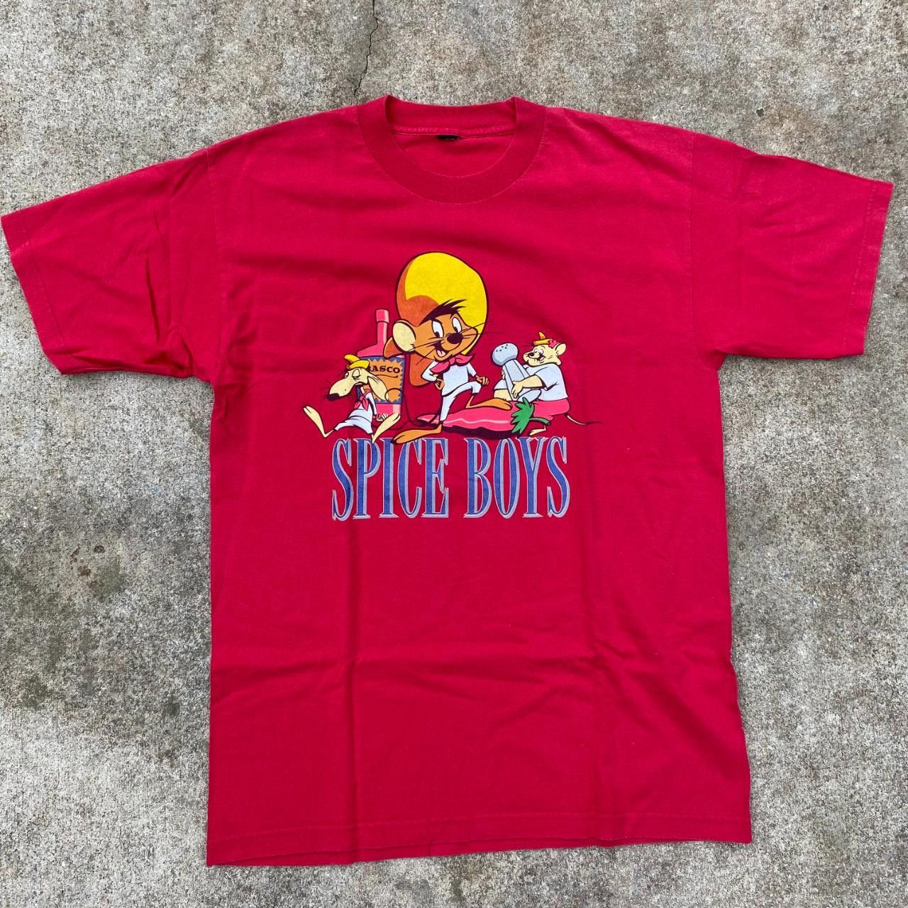 VTG 90s 1994 SPEEDY GONZALES WARNER BROS SINGLE STITCH T SHIRT L