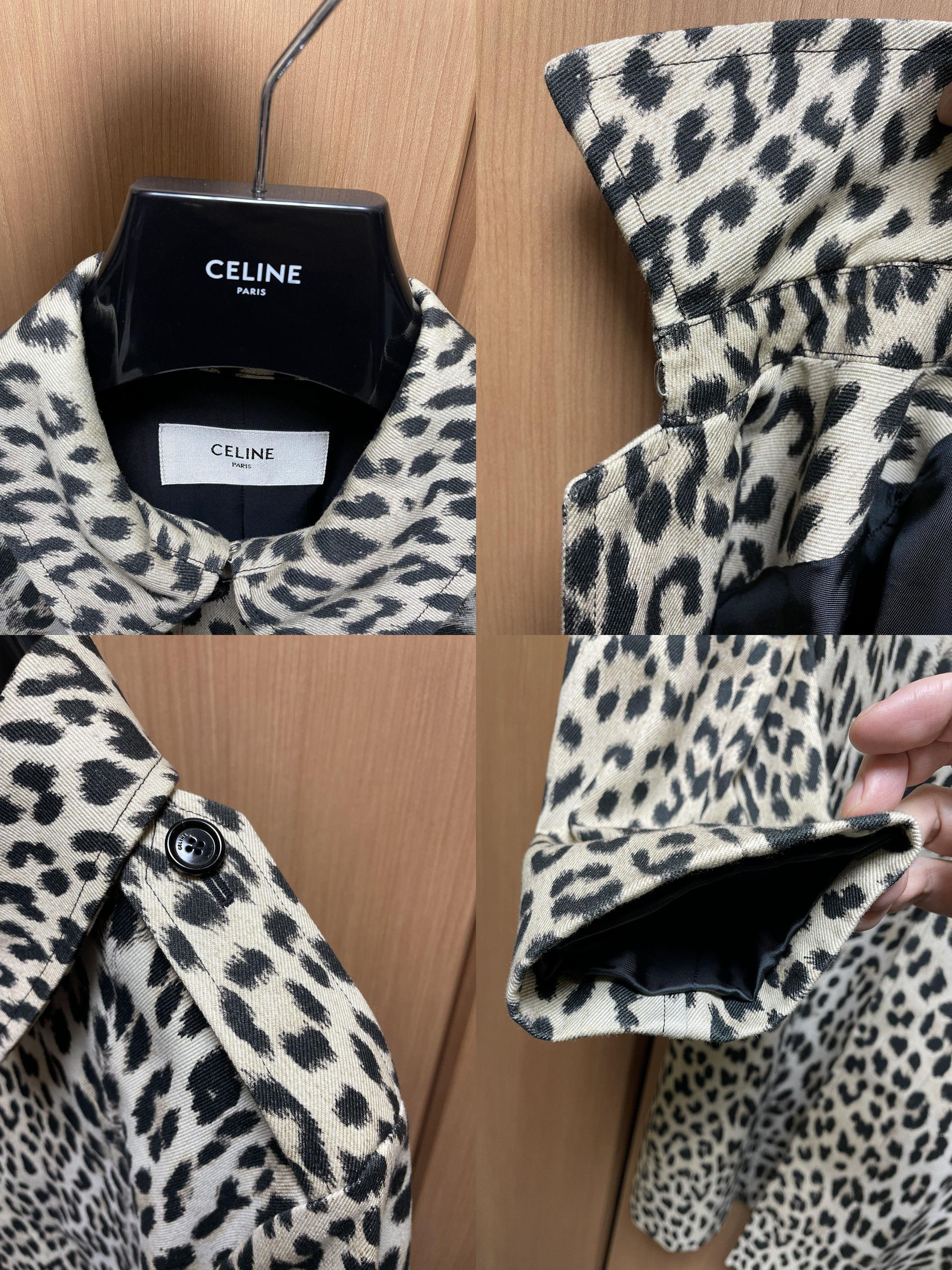 Hedi Slimane CELINE 19SS Leopard MAC DROIT Coat 46 Hedi Slimane Size US S / EU 44-46 / 1 - 8 Thumbnail