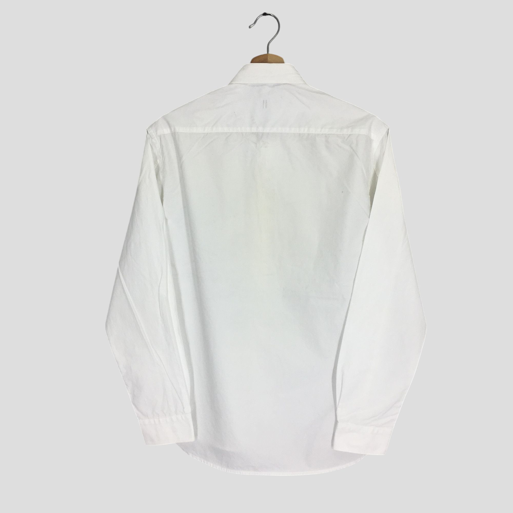 Neil Barrett Vintage Neil Barrett Italy Iconic Face Button Shirt Size US M / EU 48-50 / 2 - 2 Thumbnail