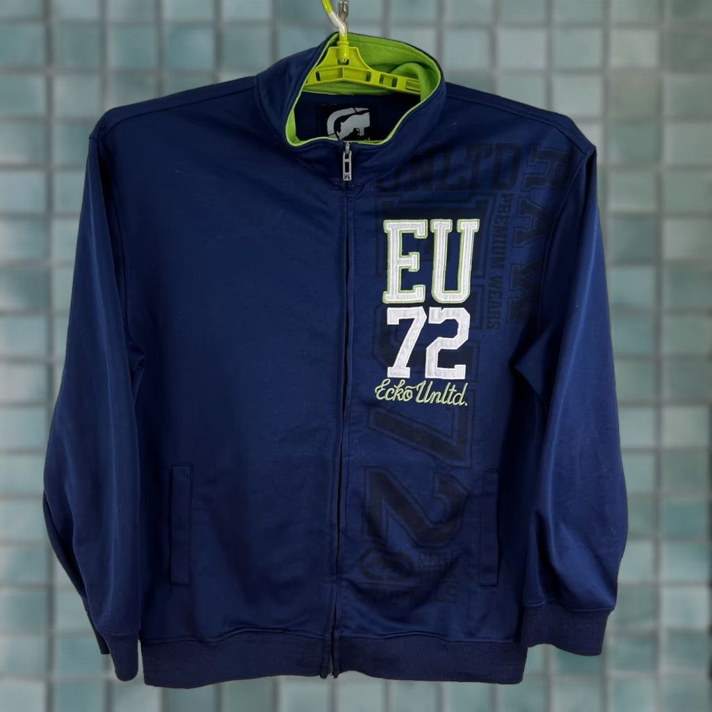 Ecko Unltd. ECKO Unltd. EU 72 Zip Jacket Mens Size XL Blue Size US XL / EU 56 / 4 - 1 Thumbnail