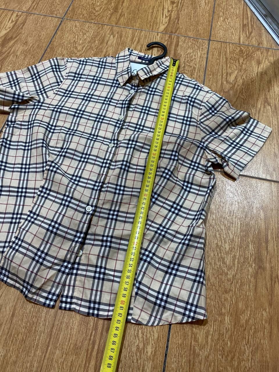 Burberry Burberry Vintage Nova Check Shirt Button Up Distressed Size L / US 10 / IT 46 - 9 Thumbnail