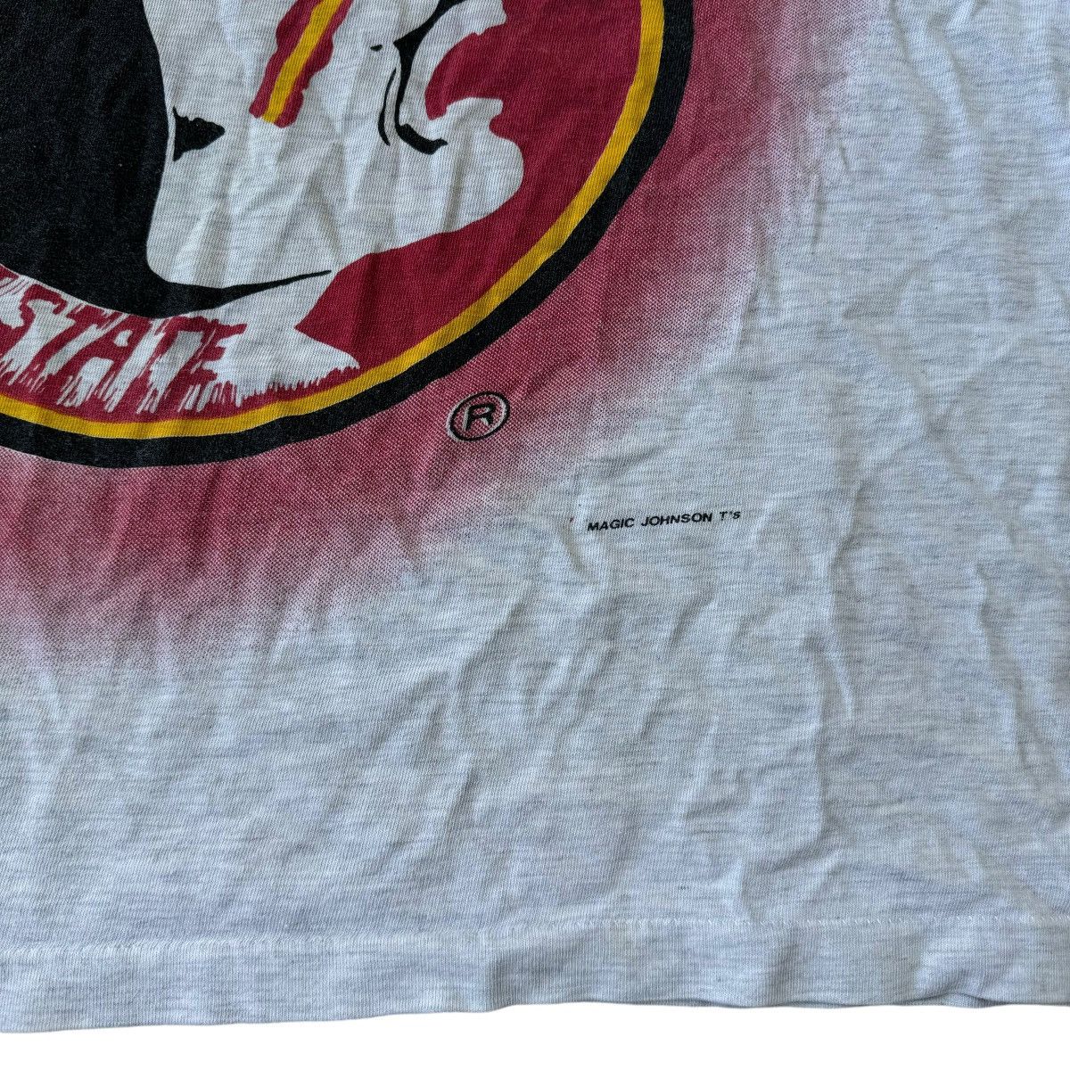 NBA × Vintage 90s Magic Johnson Vintage Florida State University AOP Tee Size US L / EU 52-54 / 3 - 3 Thumbnail