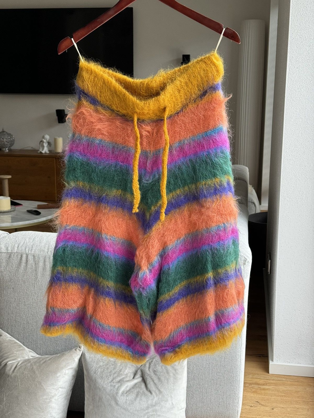 Marni Marni Fuzzy Wuzzy Mohair Short | Grailed