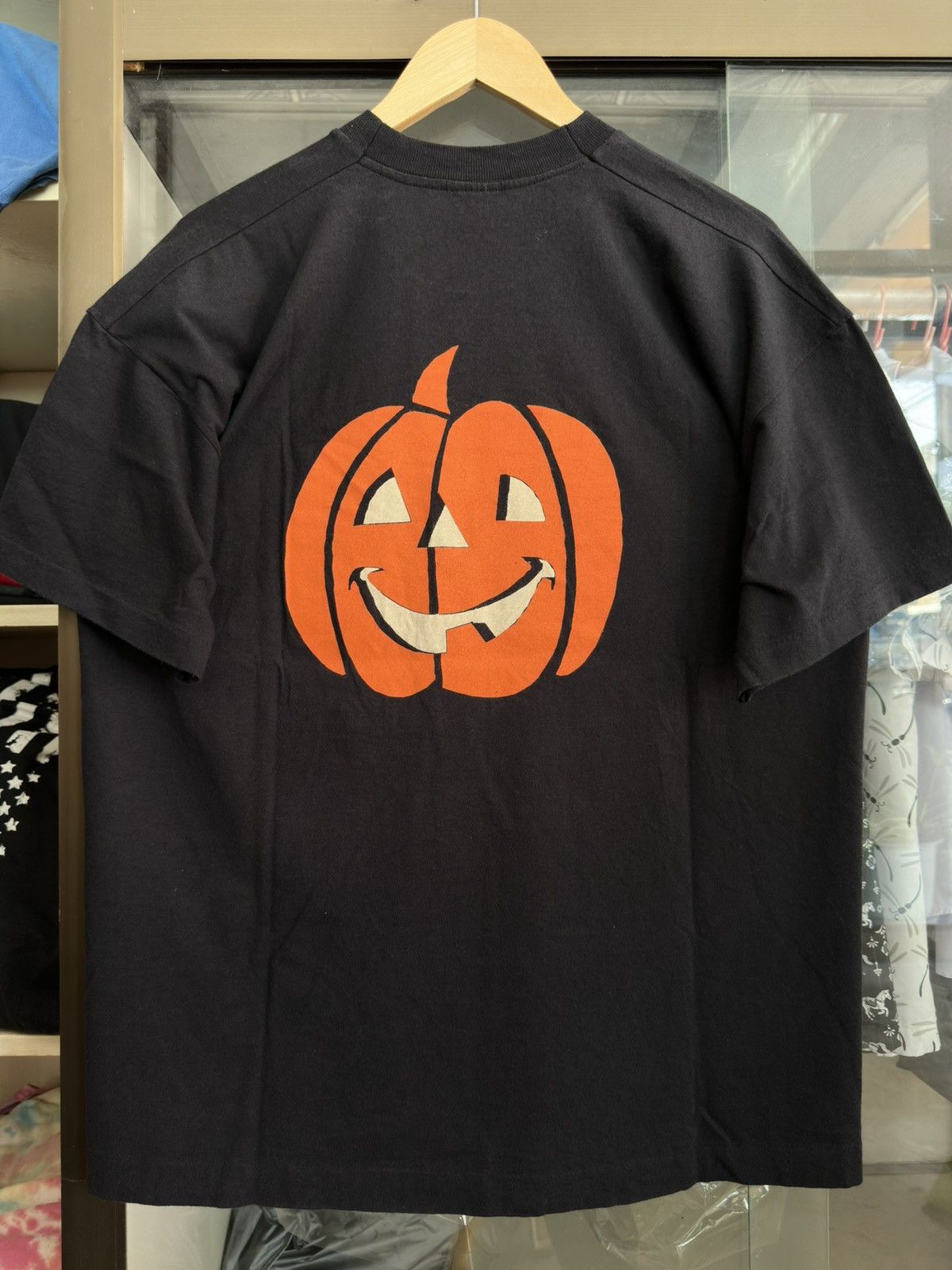 Vintage La Semaine Effroyable Halloween Screen Stars Single Stitch Size US XL / EU 56 / 4 - 6 Thumbnail