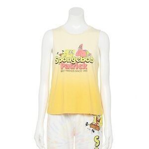 Nickelodeon Nickelodeon Spongebob Patrick Yellow Ombre Tank Top xl Size XL / US 12-14 / IT 48-50 - 1 Thumbnail