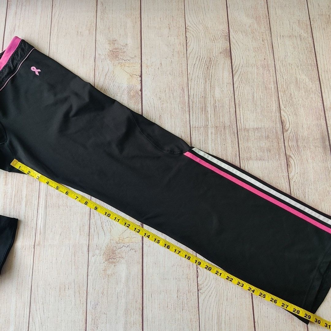 Adidas Climalite limited edition breast cancer awareness pants Size 30" / US 8 / IT 44 - 5 Thumbnail