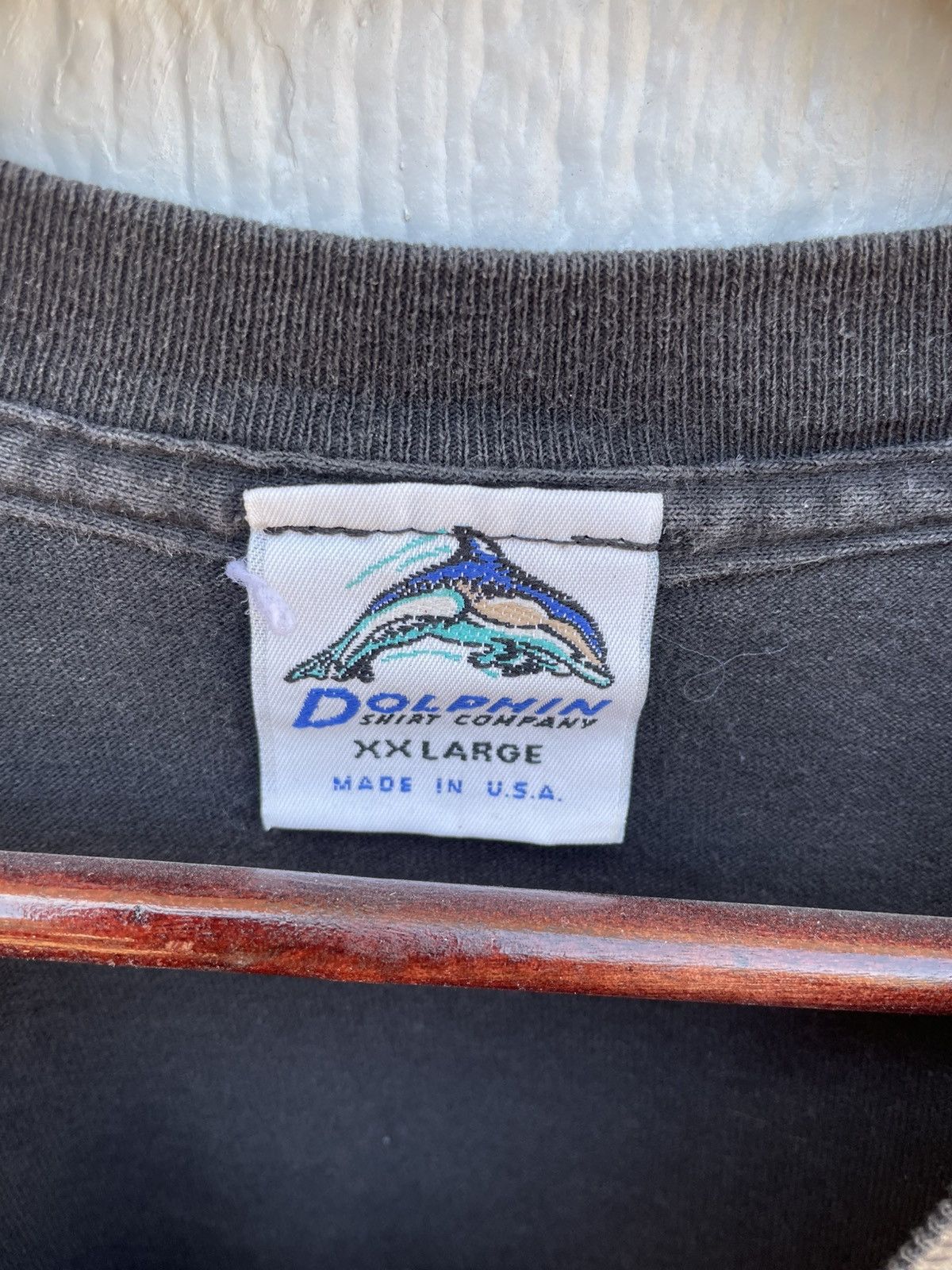 Other Vintage 90s Nature dolphins T-shirt Black XXL Size US XXL / EU 58 / 5 - 3 Thumbnail