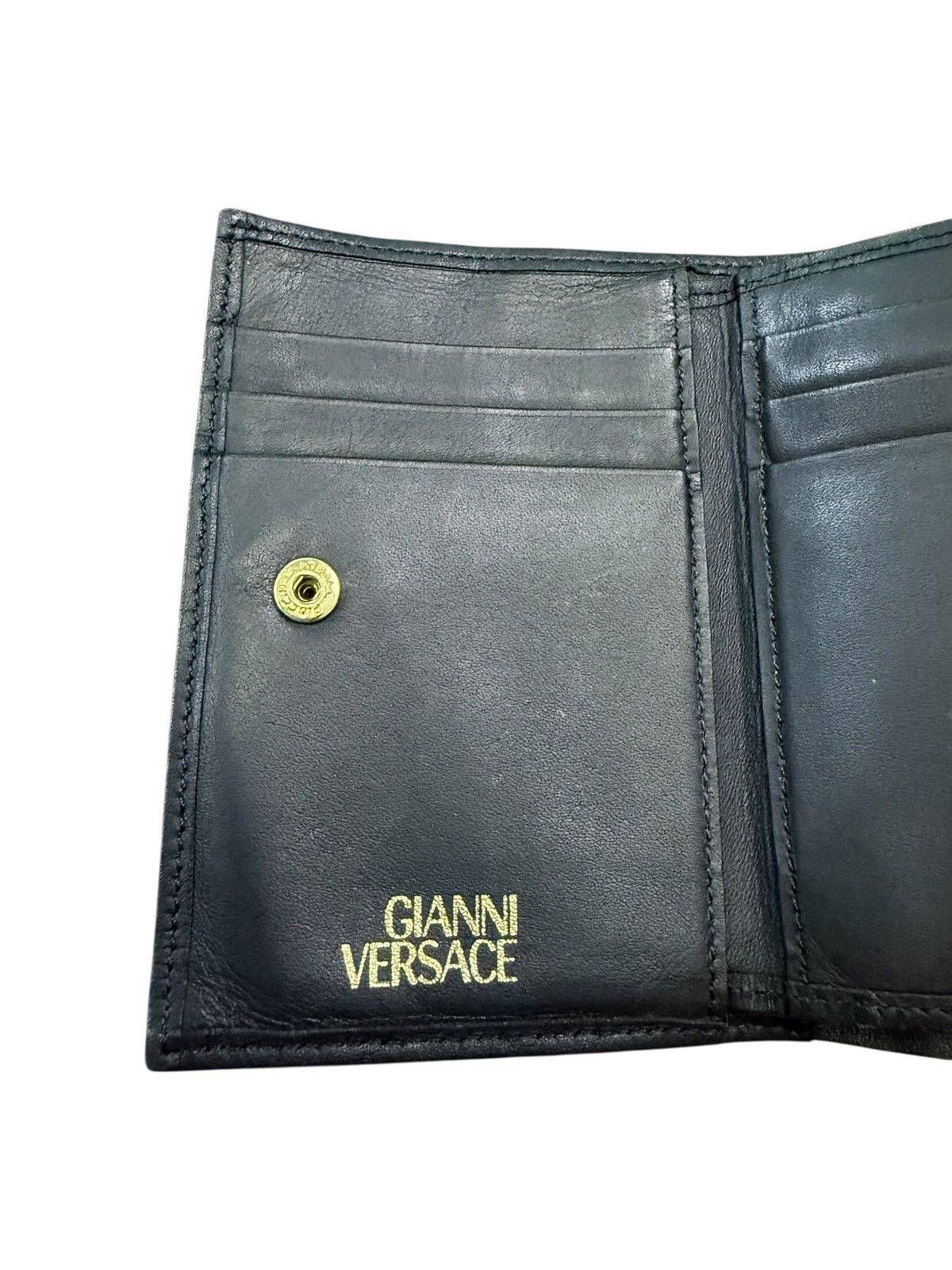 Versace RARE VINTAGE VERSACE 90s WALLET Size ONE SIZE - 5 Thumbnail