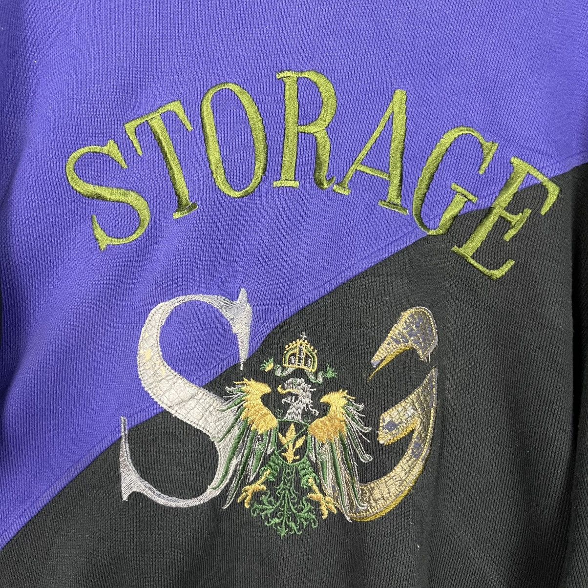 Japanese Brand Vintage Embroidered Big Logo Crewneck Sweatshirt #4176-C191 Size US M / EU 48-50 / 2 - 3 Thumbnail