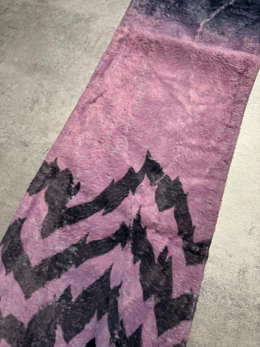 Just Cavalli SS2005 Cavalli Mountain Peninsula Purple Relaxed Pants Size 26" / US 2 / IT 38 - 8 Thumbnail
