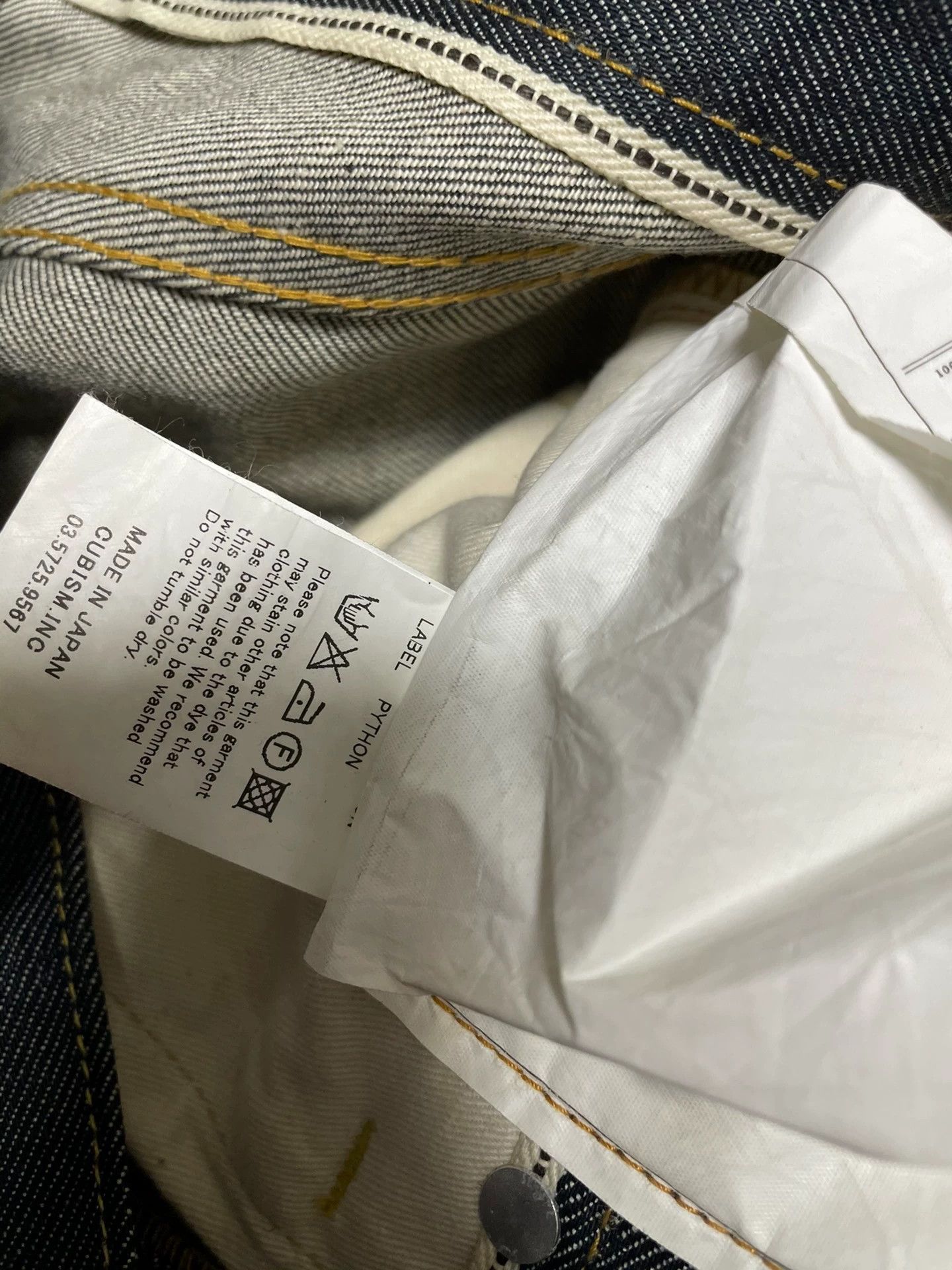Visvim VISVIM 04NW NON-WASHED Snakeskin Jeans 30 Size US 30 / EU 46 - 6 Thumbnail