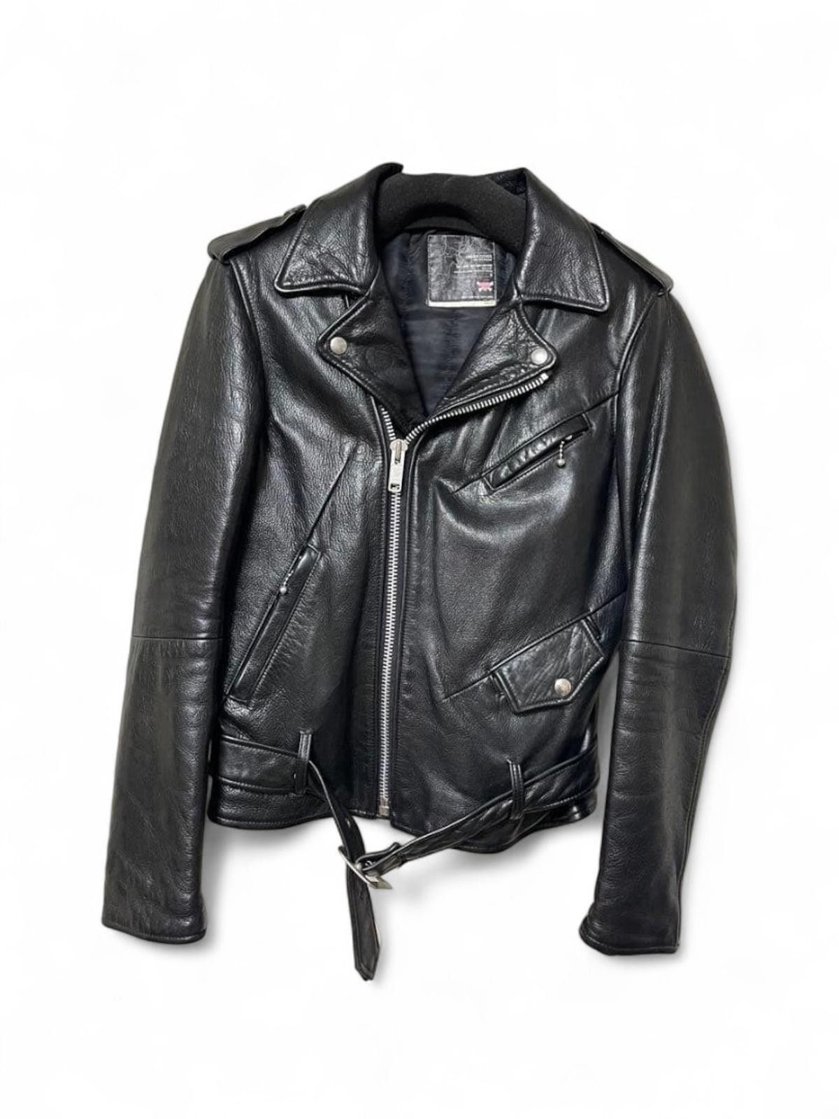 Undercover Undercover - Black Leather Biker Jacket Size US M / EU 48-50 / 2 - 2 Thumbnail