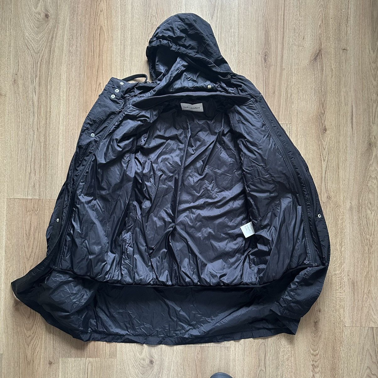 Our Legacy Our Legacy Black Wave coat | Grailed