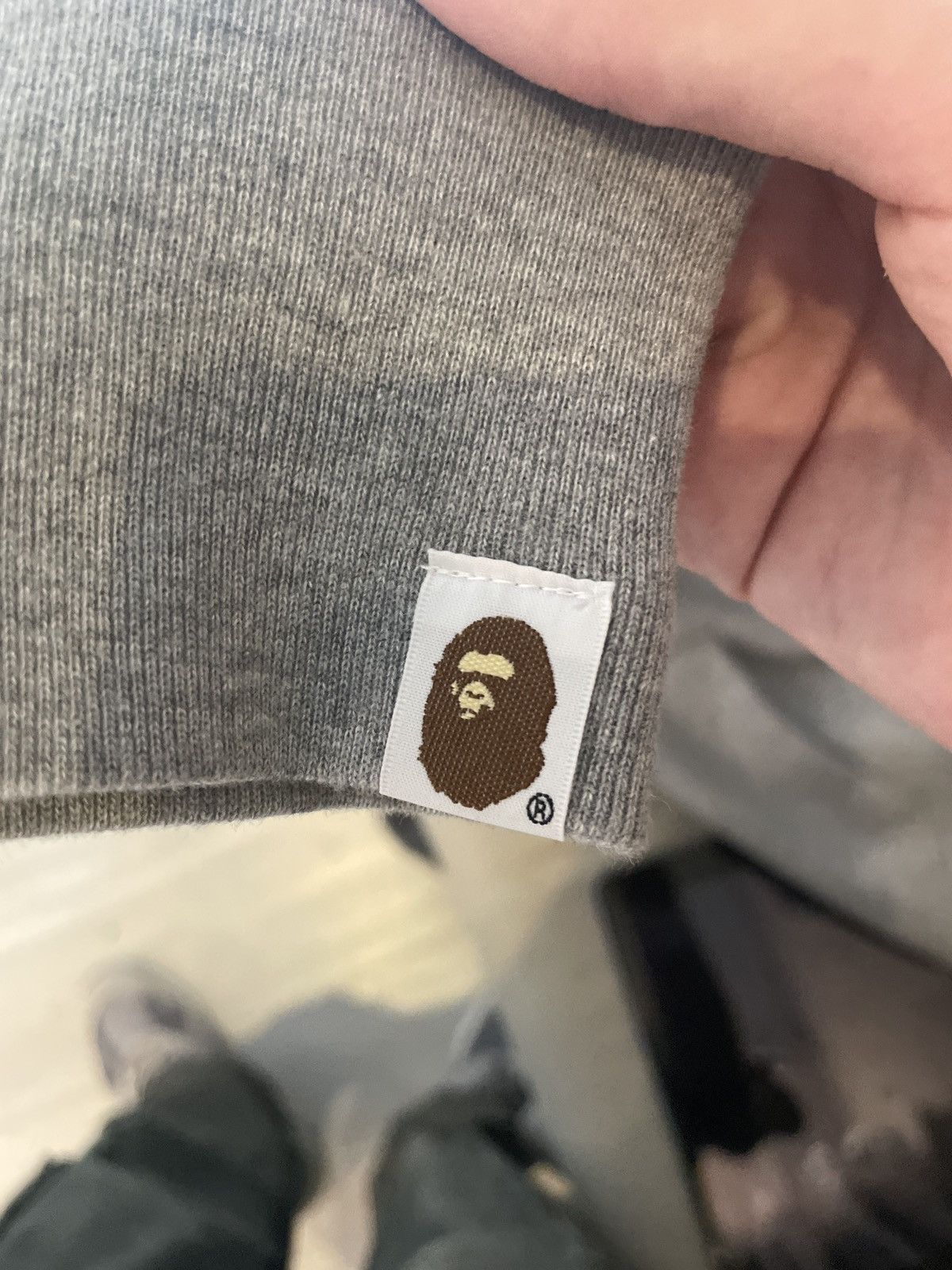 Bape Bape Shark Full Zip WGM Hoodie Grey S Size US S / EU 44-46 / 1 - 5 Thumbnail