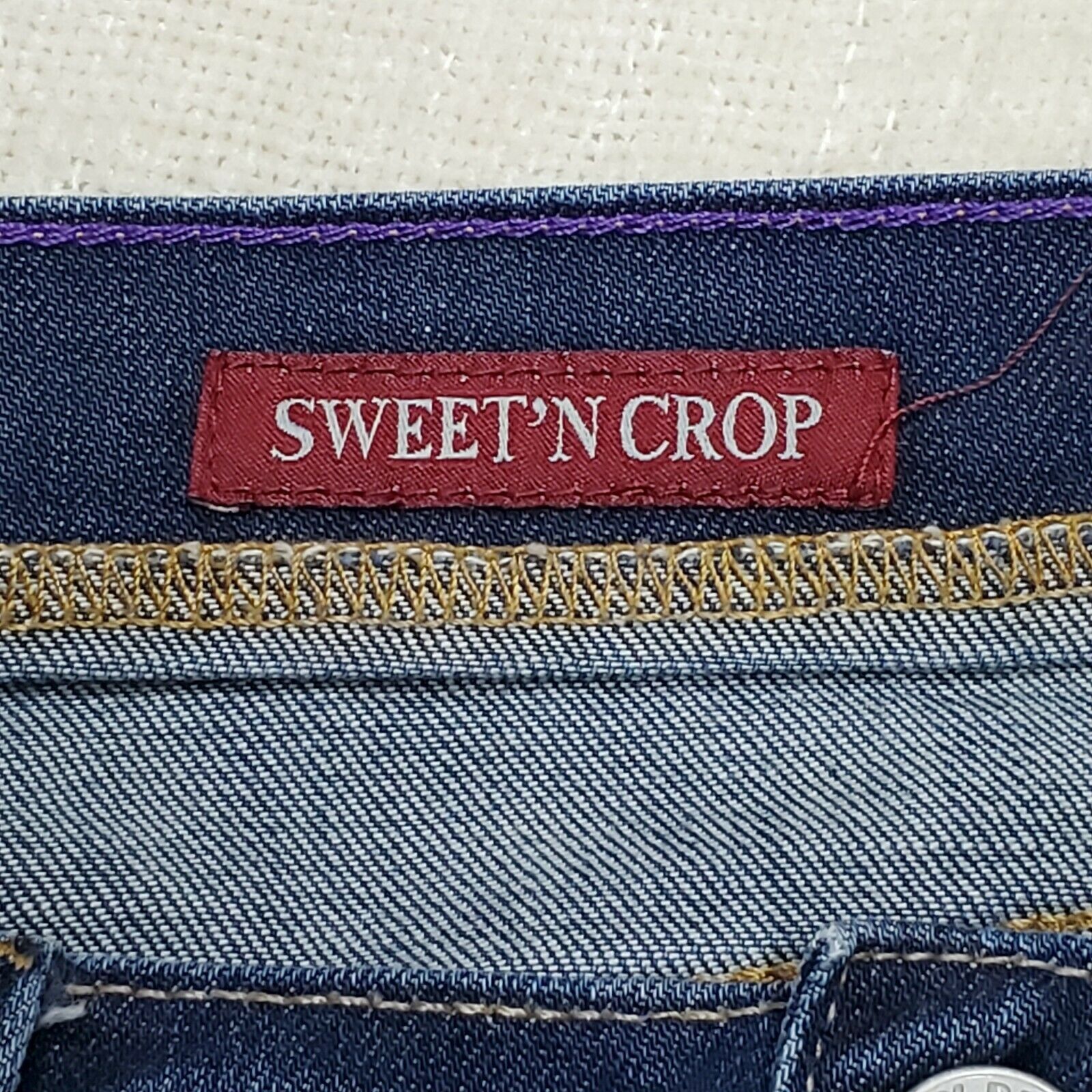 Lucky Brand Lucky Brand Sweet N Crop Denim Jeans Womens Size 6/28 Blue Size 29" - 7 Thumbnail