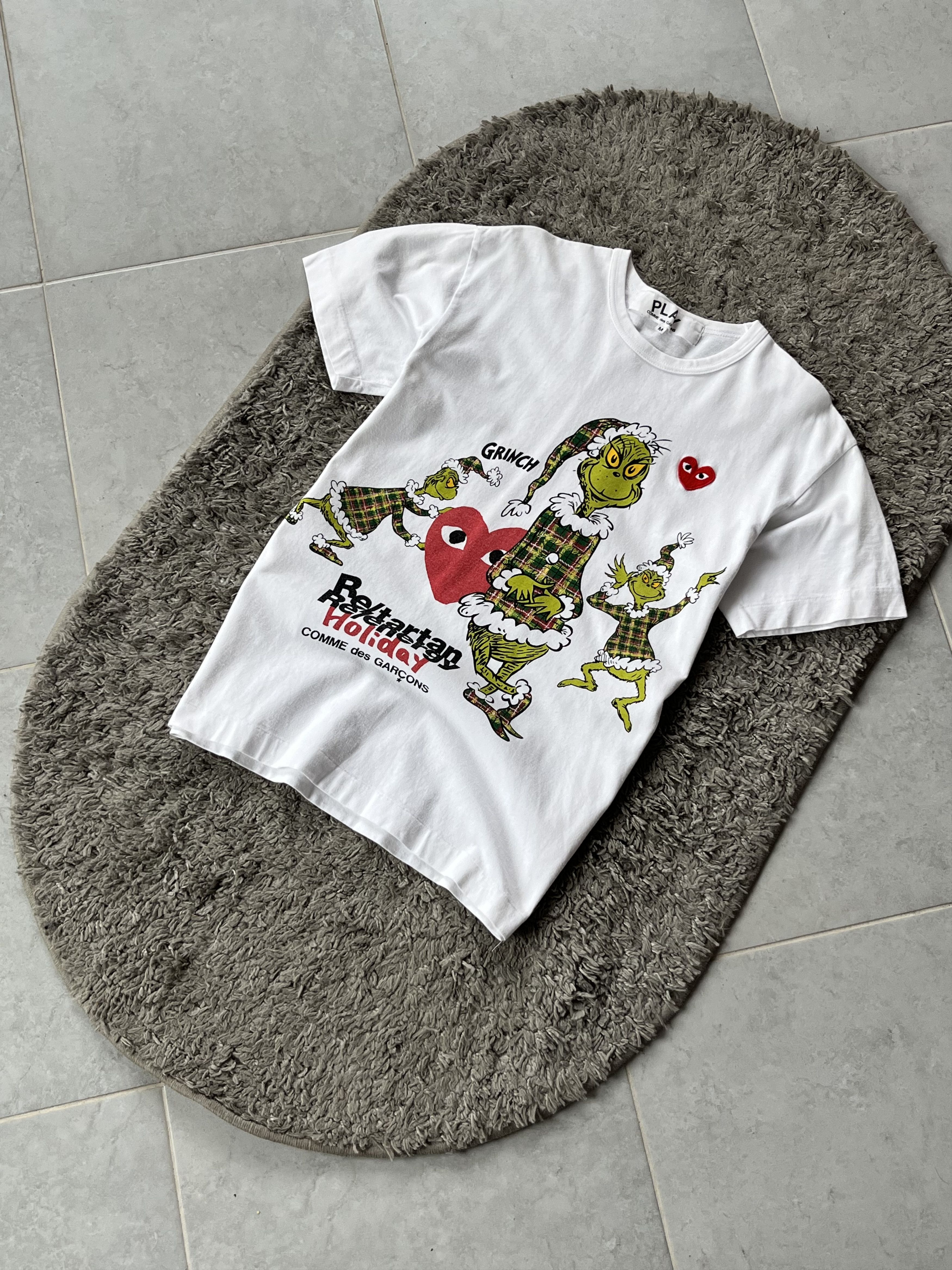 Comme des Garcons Vintage Tee Comme des Garcons x Grinch Y2K Style Streetwear Size US M / EU 48-50 / 2 - 2 Thumbnail