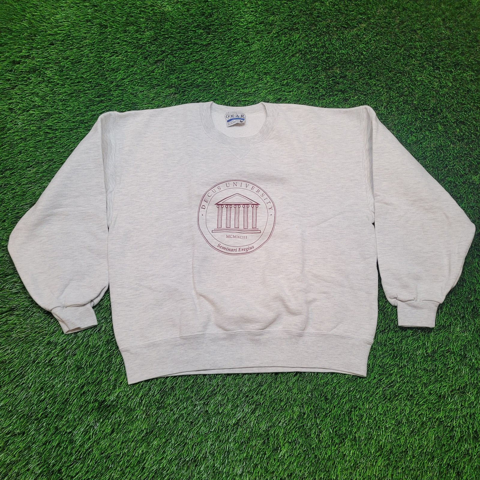 Gear for Sports Vintage 1993 DECUS Tech Promo GEAR Sweatshirt XL (Tag M) USA Size US XL / EU 56 / 4 - 1 Thumbnail