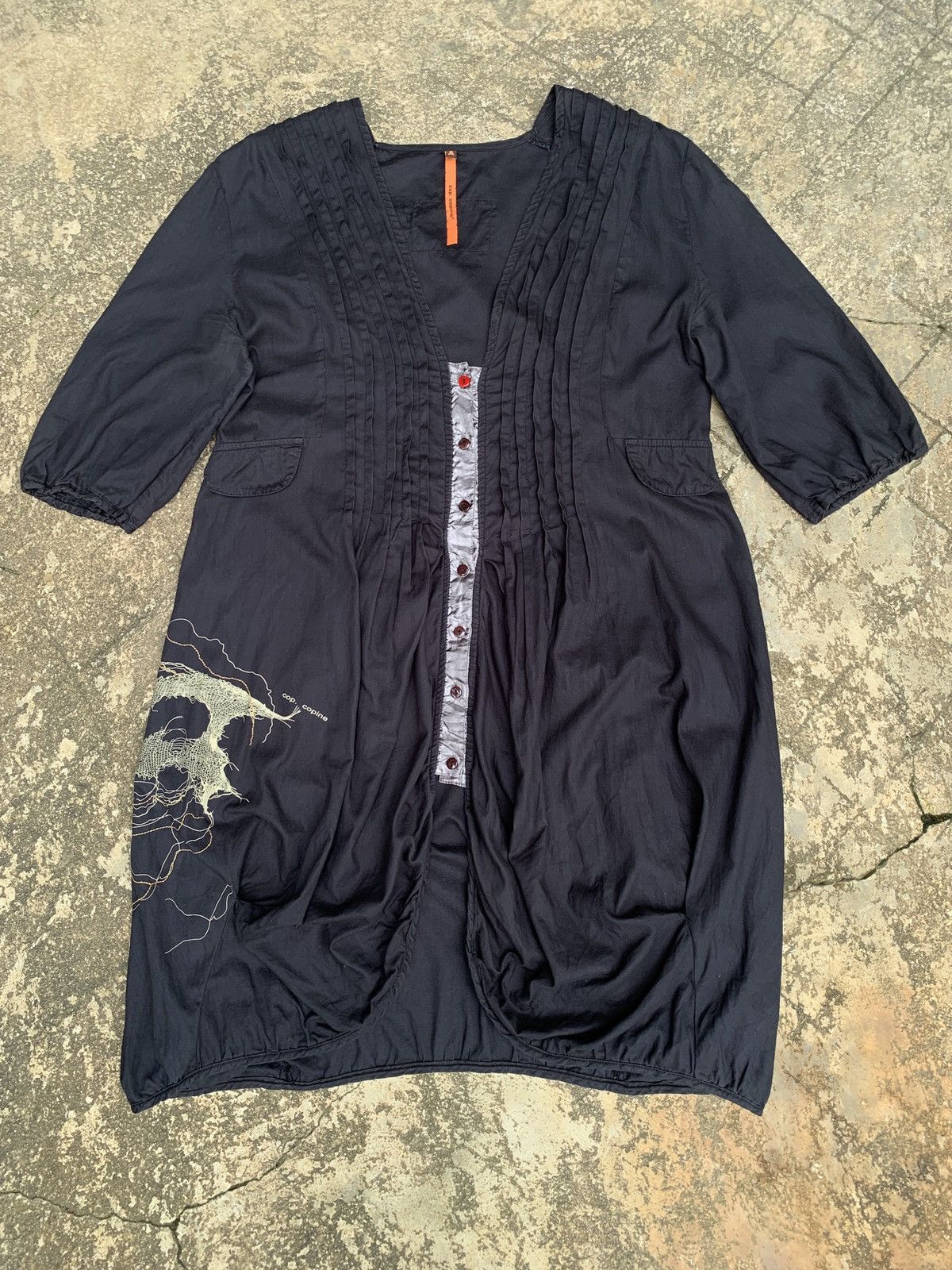 Cop Copine × Seditionaries y2k cop.copine France Futuristic Graphic Button Dressy Top Size ONE SIZE - 1 Thumbnail