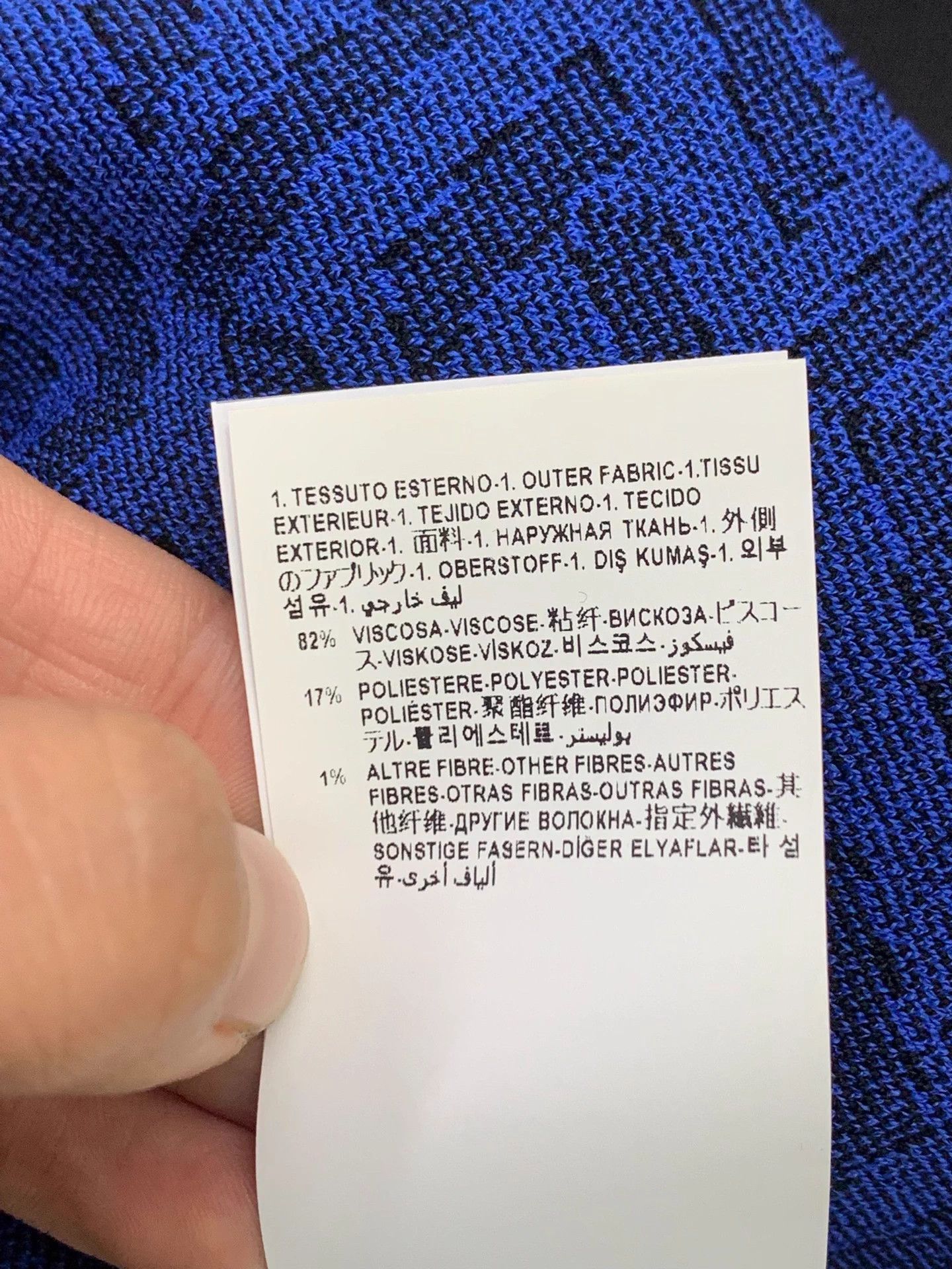 Versace Versace blue knit midi skirt 36 new Size 26" / US 2 / IT 38 - 7 Thumbnail