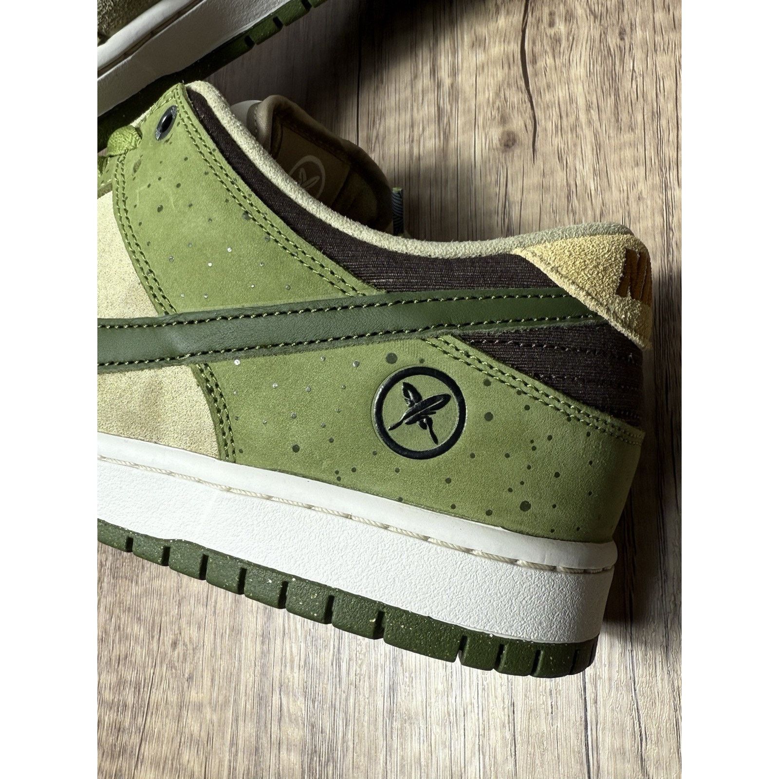 Nike Nike Yuto Horigome x Dunk SB Low "Matcha" HF8022-300 Size US 12 / EU 45 - 4 Thumbnail