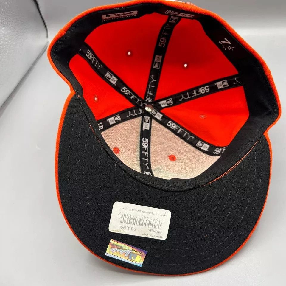 New Era Miami Marlins Hat Men 7 1/4 59Fifty New Era Fitted Cap New Size ONE SIZE - 7 Thumbnail