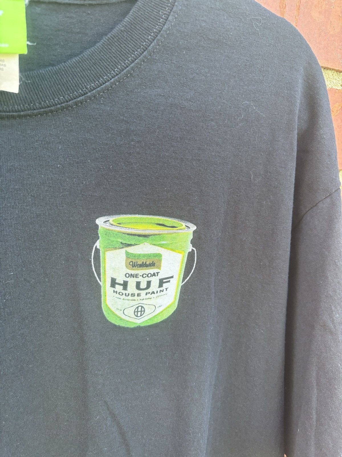 Huf Huf Slime 20 Year Anniversary Tee Streetwear Black Size XL Size US XL / EU 56 / 4 - 2 Thumbnail