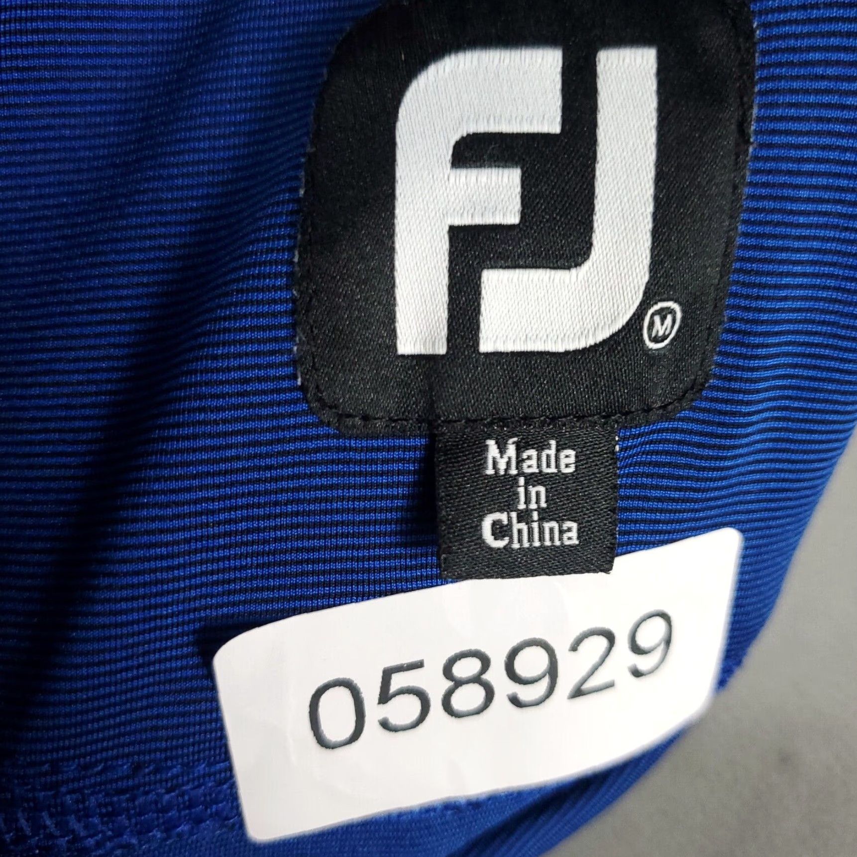 Footjoy FJ Polo Shirt Mens Size Medium Blue Golf Casual Short Sleeve Shirt Size US M / EU 48-50 / 2 - 7 Thumbnail