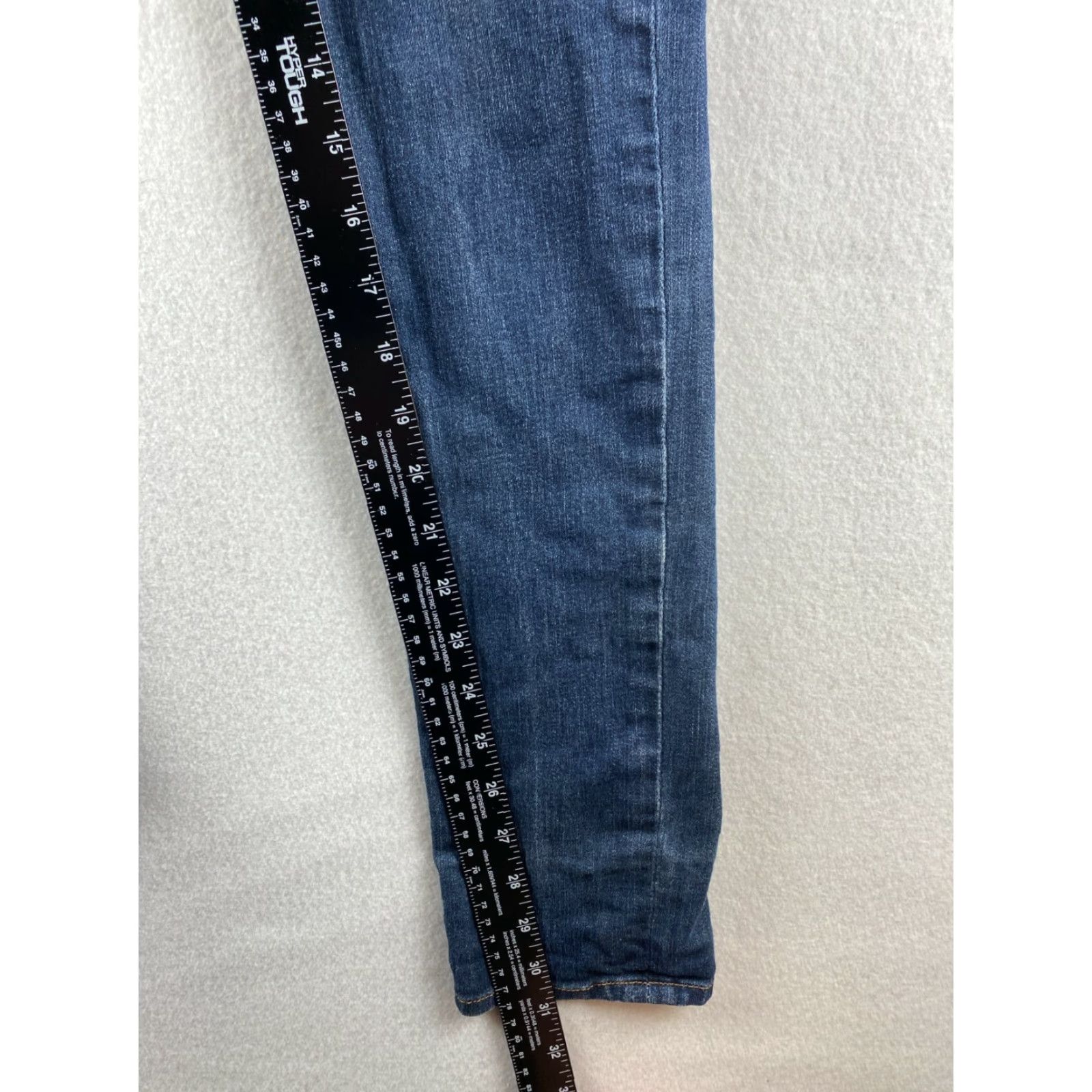 Vans VANS Jeans Womens 7 Blue Skinny High Rise Stretch Denim Dark Wash Pants Womens Jeans Skinny 7 Blue Dark Wash VANS Size 28" / US 6 / IT 42 - 5 Thumbnail