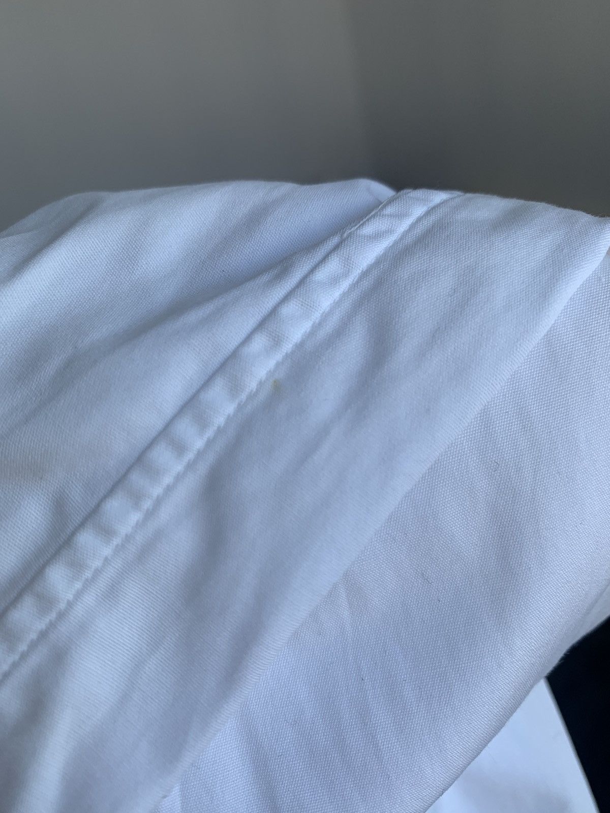 Helmut Lang HELMUT LANG Shirt Long Sleeve White 1998 Black Stripe Size US M / EU 48-50 / 2 - 9 Thumbnail