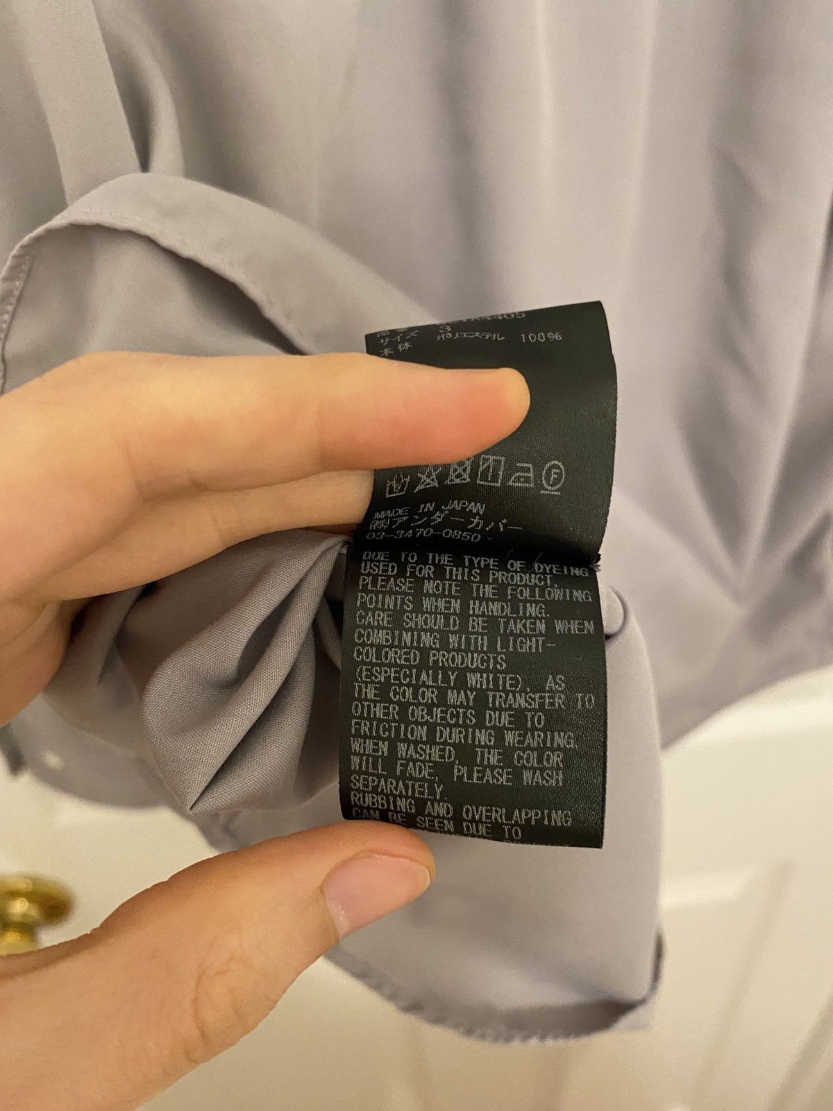 Undercover 21ss button up shirt Size US M / EU 48-50 / 2 - 10 Thumbnail