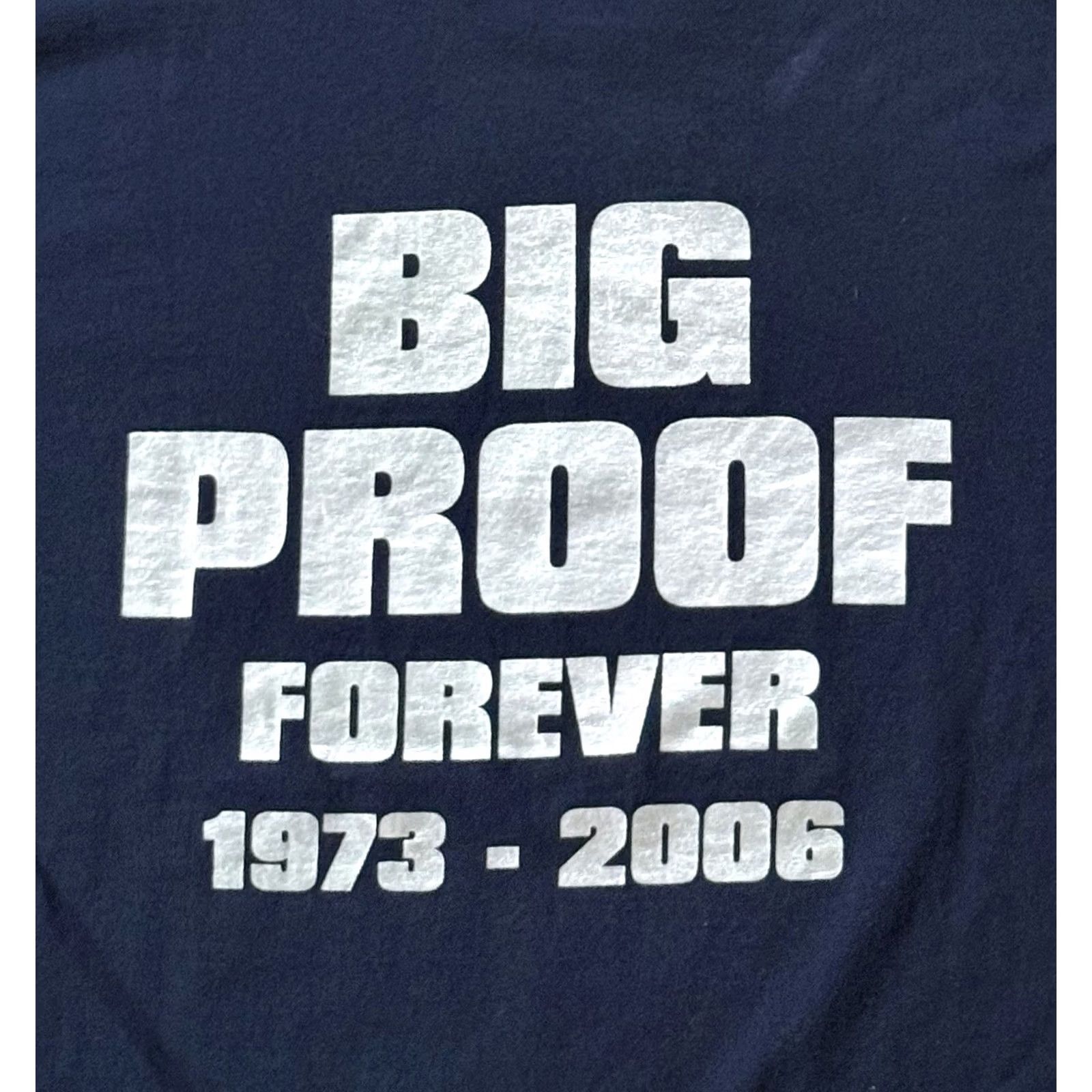 Gildan VINTAGE Detroit Hip Hop Gildan Ultra Cotton T-Shirt XL Blue Proof D12 Eminem 90s Band USA Shirt Mens Size US XL / EU 56 / 4 - 4 Thumbnail