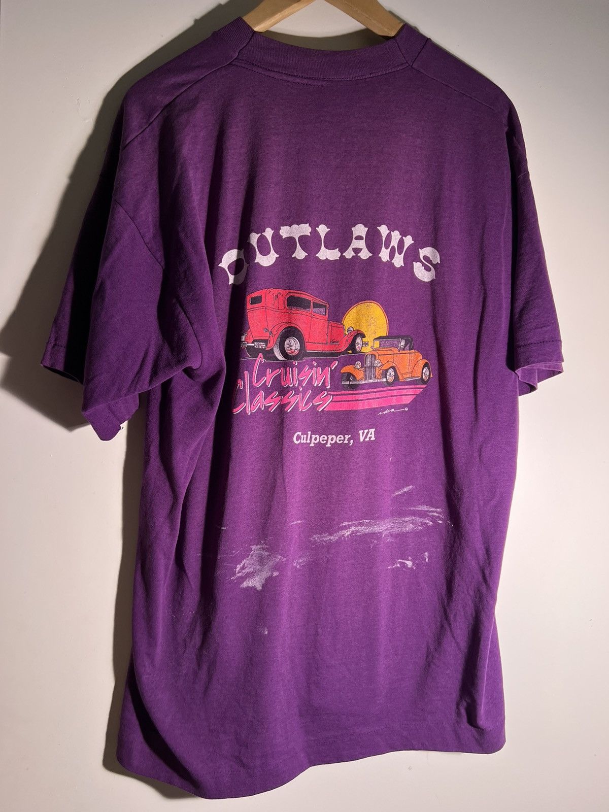 Vintage 80’s 90’s VTG Vintage Outlaws Cruisin’ Classics Retro Shirt Size US XL / EU 56 / 4 - 1 Thumbnail