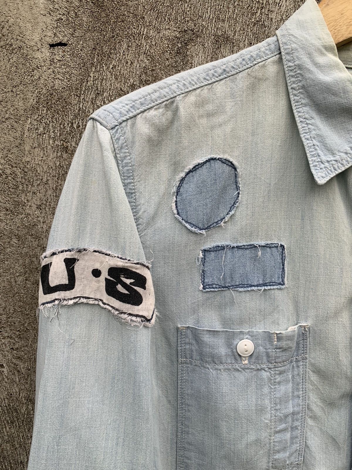 Levi's Vintage Levi’s selvedge shirt patches Size US M / EU 48-50 / 2 - 7 Thumbnail